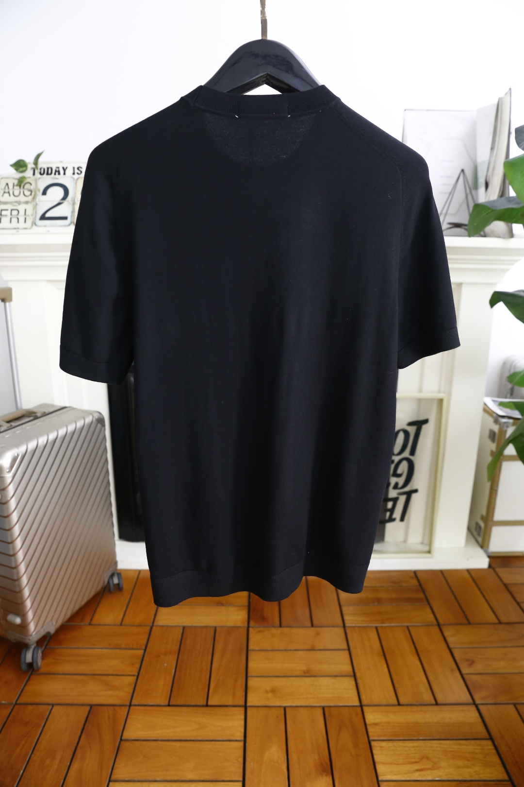 🔥古驰/Gu*ci.2025秋季新款🆕时尚男士圆领短袖针织衫！奢华经典定制LOGO设计！高级定制百搭款式