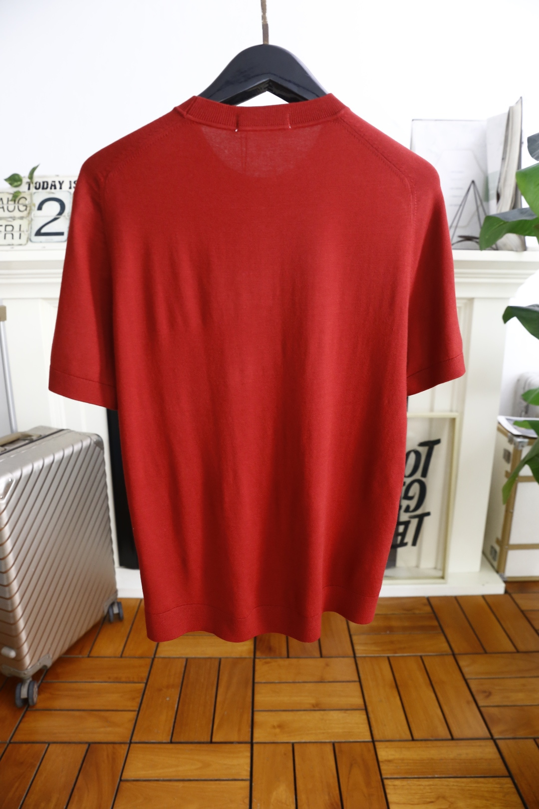 🔥古驰/Gu*ci.2025秋季新款🆕时尚男士圆领短袖针织衫！奢华经典定制LOGO设计！高级定制百搭款式