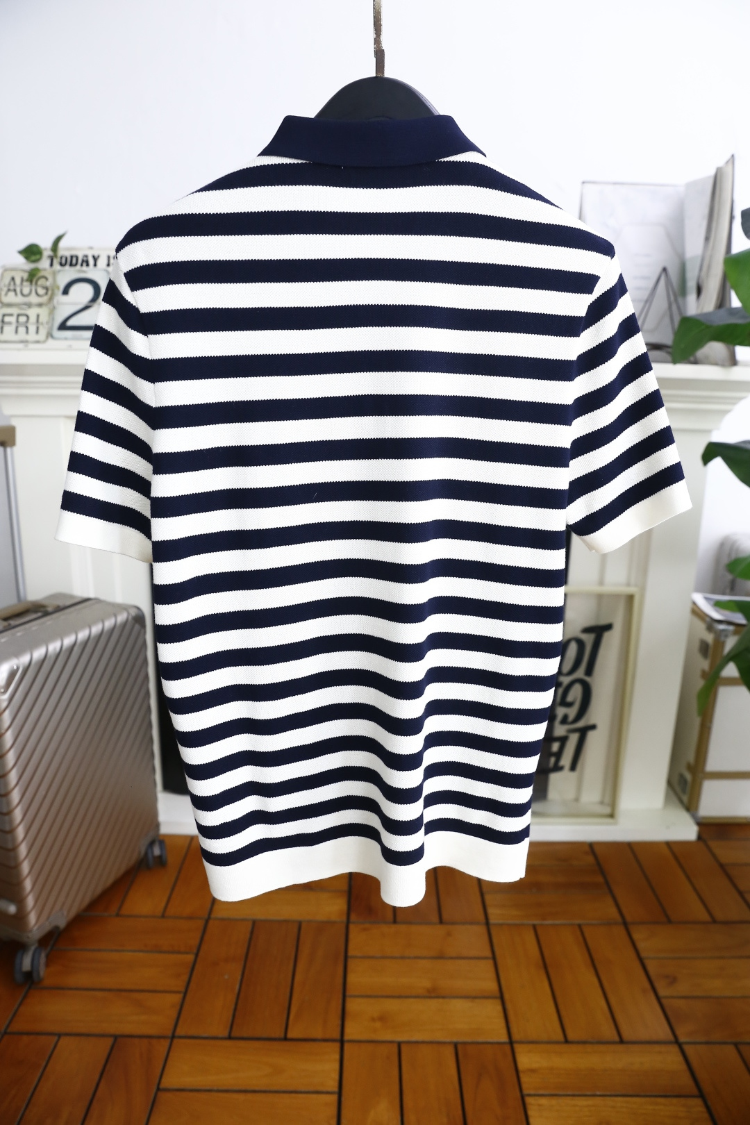 🔥lP🆕.2025秋季新品男士条纹翻领POLO针织衫👍🏼高级定制百搭款式 任何人都可以轻松驾驭 采用高档