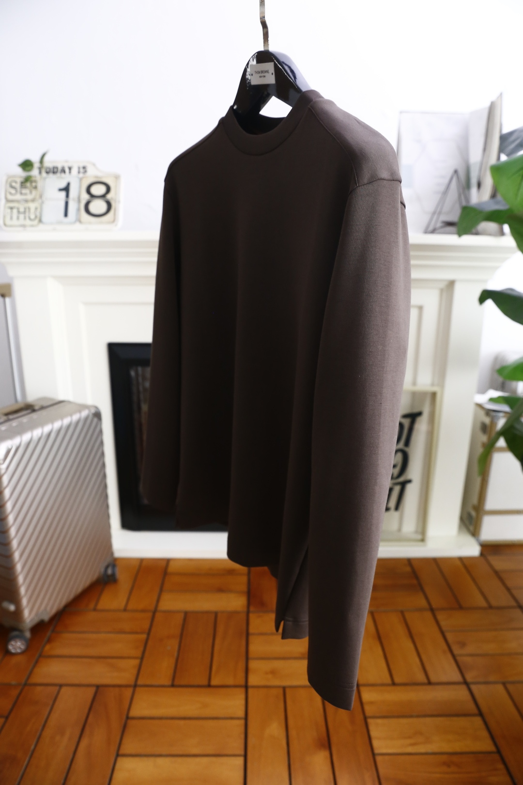 🔥杰尼*/Ze*na.2025秋季新品！时尚男士长袖圆领上衣！采用舒适天丝棉面料👍质感平整顺滑，风格偏向