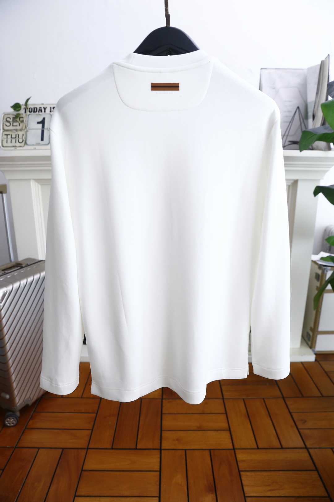 🔥杰尼*/Ze*na.2025秋季新品！时尚男士长袖圆领上衣！采用舒适天丝棉面料👍质感平整顺滑，风格偏向