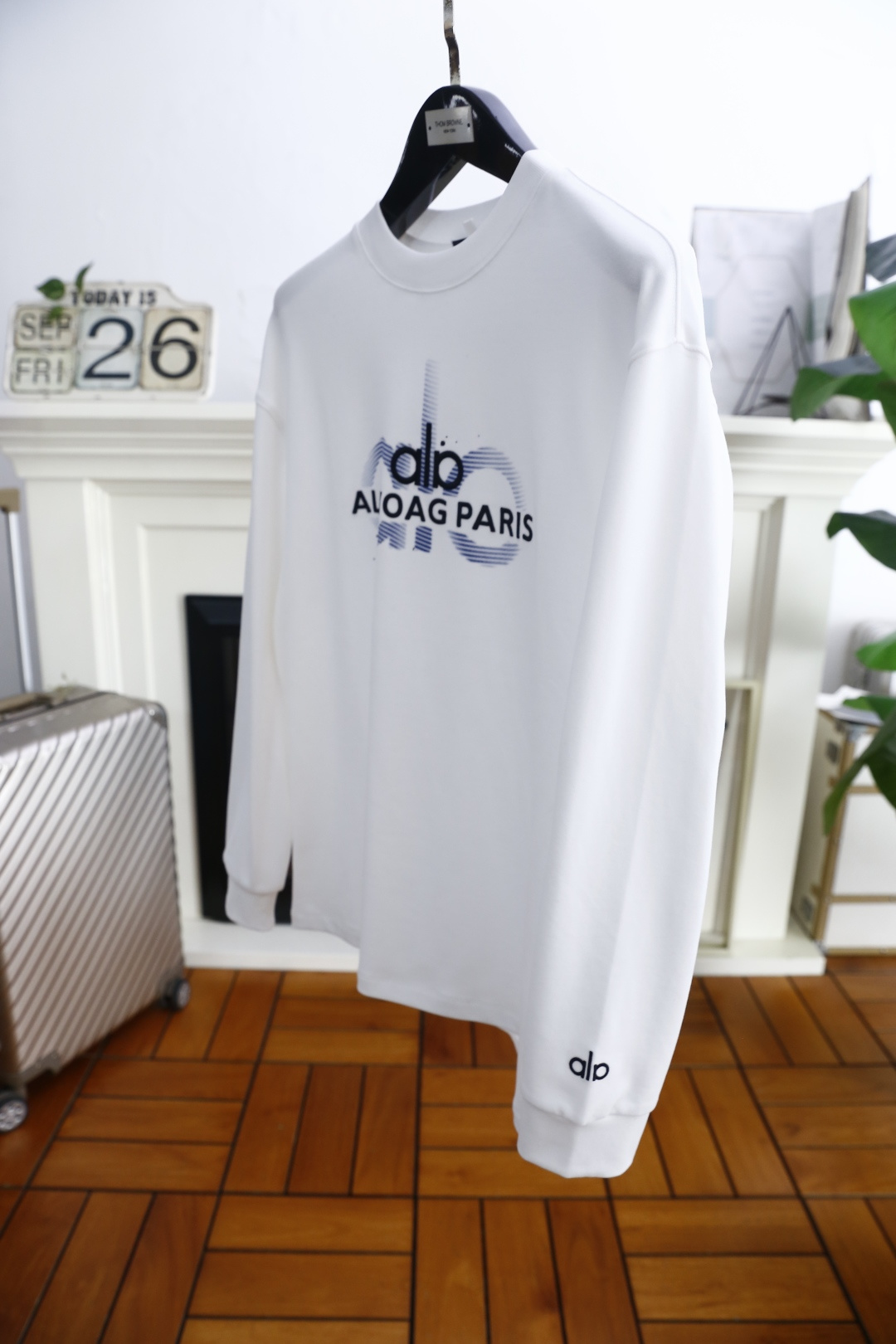 🔥alo.2025秋季新品男士套头卫衣！奢华经典定制LOGO搭配👍🏼采用高档顶级🔝面料，舒适保暖极佳 可