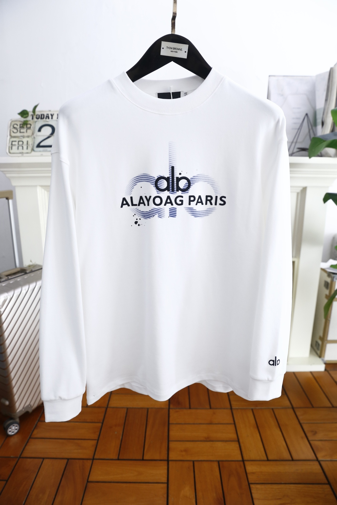 🔥alo.2025秋季新品男士套头卫衣！奢华经典定制LOGO搭配👍🏼采用高档顶级🔝面料，舒适保暖极佳 可