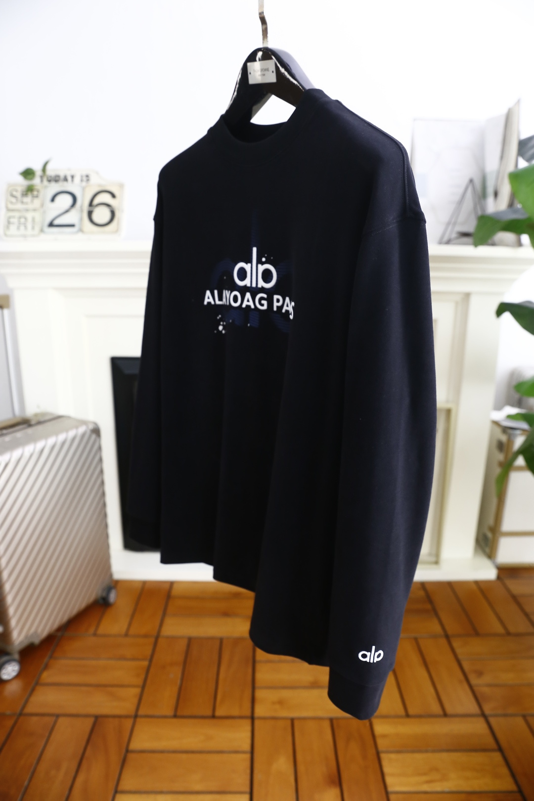 🔥alo.2025秋季新品男士套头卫衣！奢华经典定制LOGO搭配👍🏼采用高档顶级🔝面料，舒适保暖极佳 可