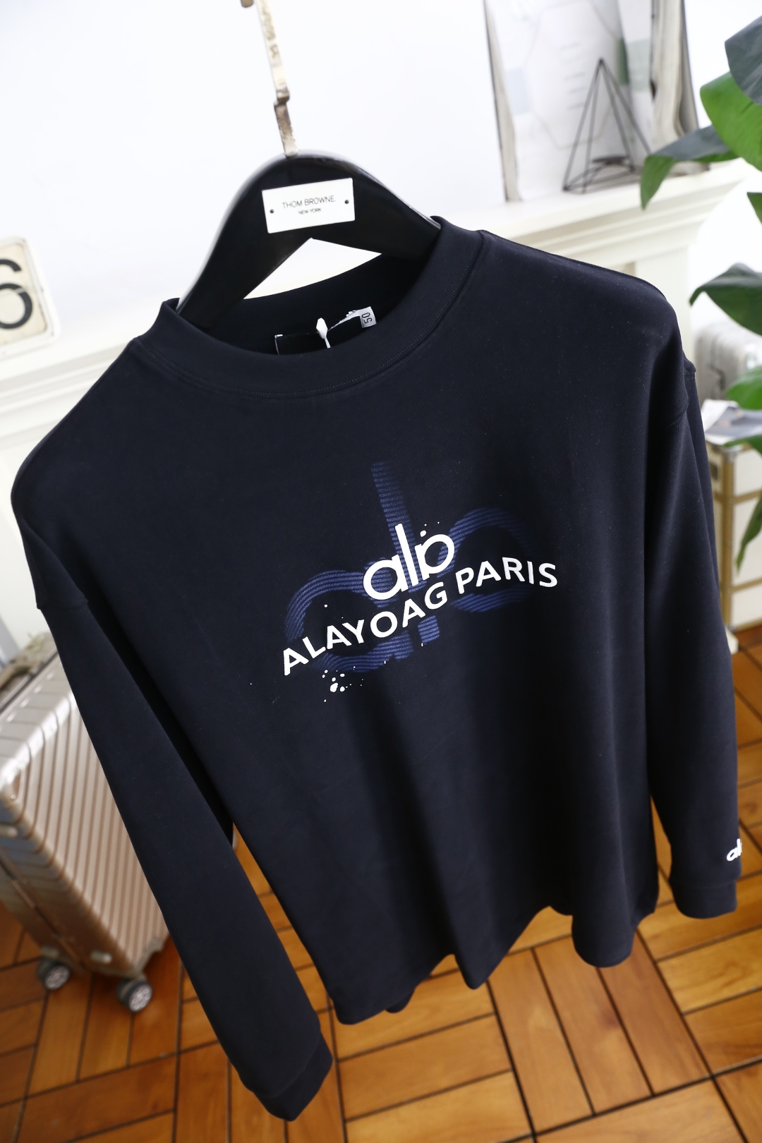 🔥alo.2025秋季新品男士套头卫衣！奢华经典定制LOGO搭配👍🏼采用高档顶级🔝面料，舒适保暖极佳 可