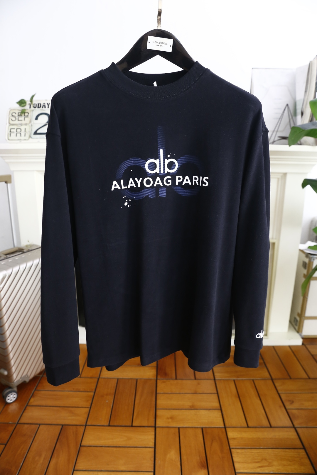 🔥alo.2025秋季新品男士套头卫衣！奢华经典定制LOGO搭配👍🏼采用高档顶级🔝面料，舒适保暖极佳 可