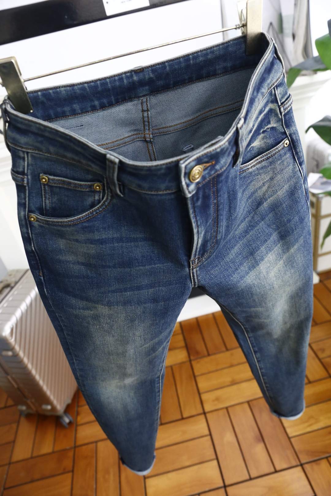 🔥保罗.2025秋季新品原单高端男士牛仔裤！奢华经典品牌LOGO配饰 身穿着非常舒适 低调不失奢华 穿出