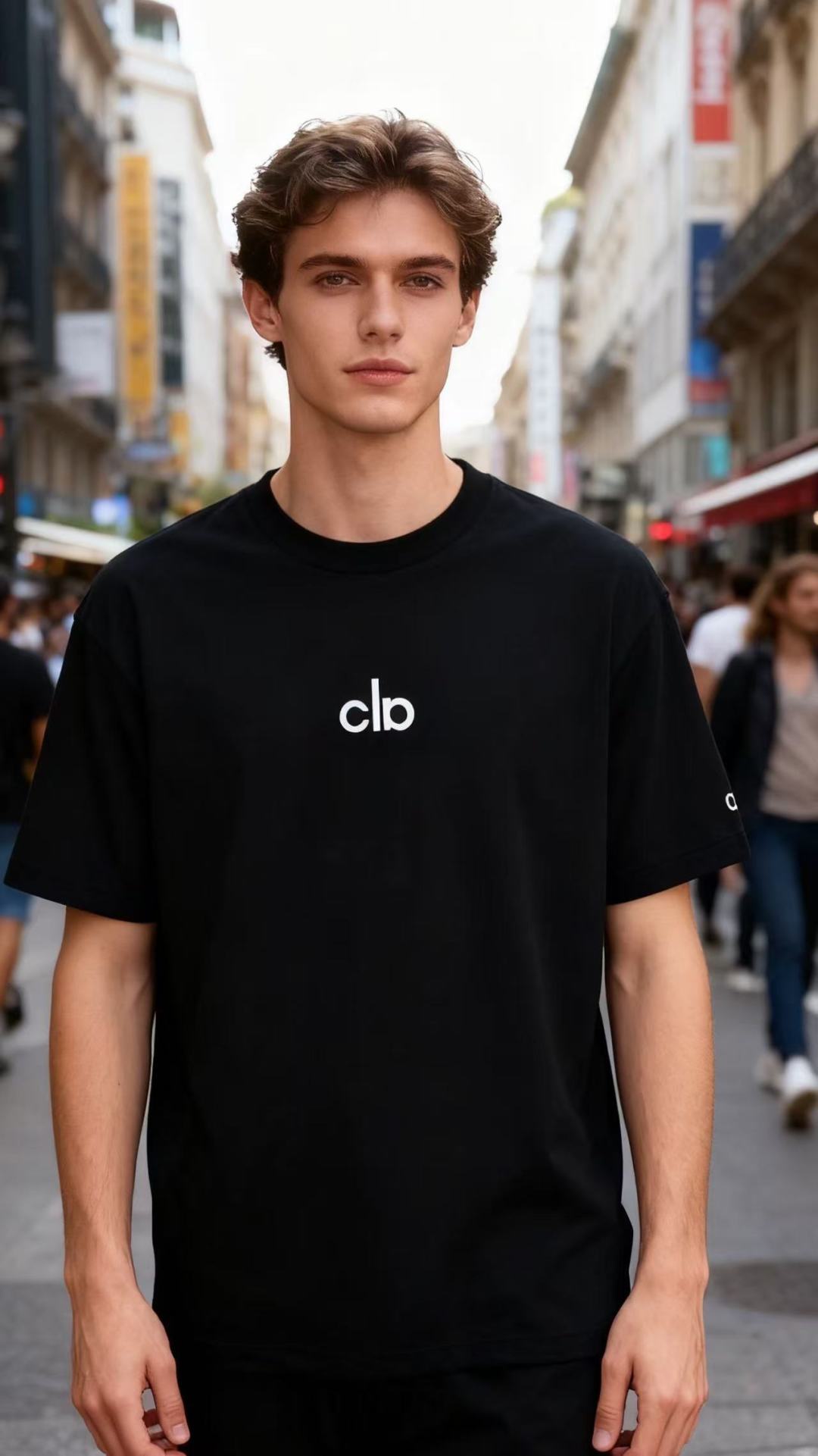 🔥杰尼亚.2025秋季新款！时尚男士圆领短袖🍃采用进口舒适莫代尔棉面料👍衣橱里不可或缺的百搭利器，市面罕