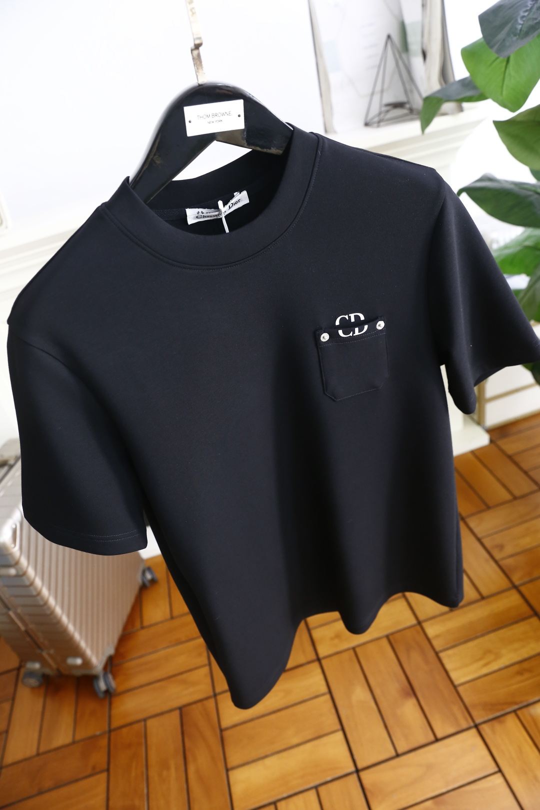 🔥迪奥/Christian Di*r.2025秋季新款！时尚男士圆领短袖🍃采用进口舒适莫代尔棉面料👍衣橱