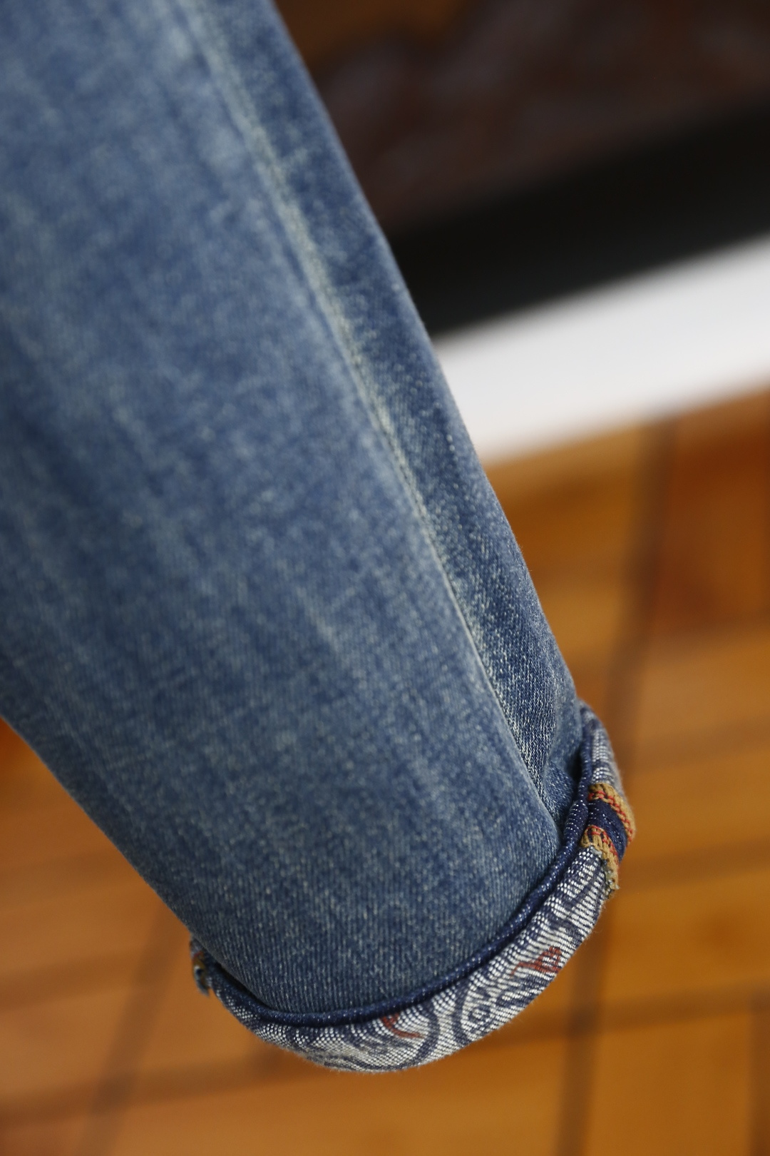 🔥蒙口/Mon*ler.2025秋季新品原单高端男士牛仔裤！奢华经典品牌LOGO配饰 身穿着非常舒适 低