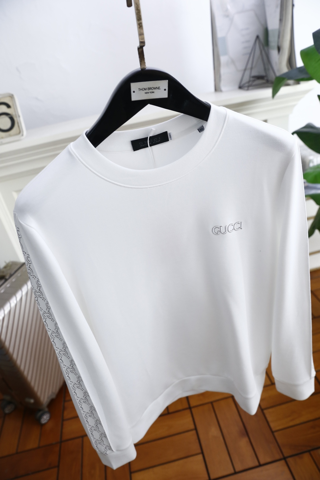 🔥Gucci/古驰.2025秋季新款！时尚男士圆领卫衣👍G家是意大利著名的奢侈品牌，以其高端的设计、精湛