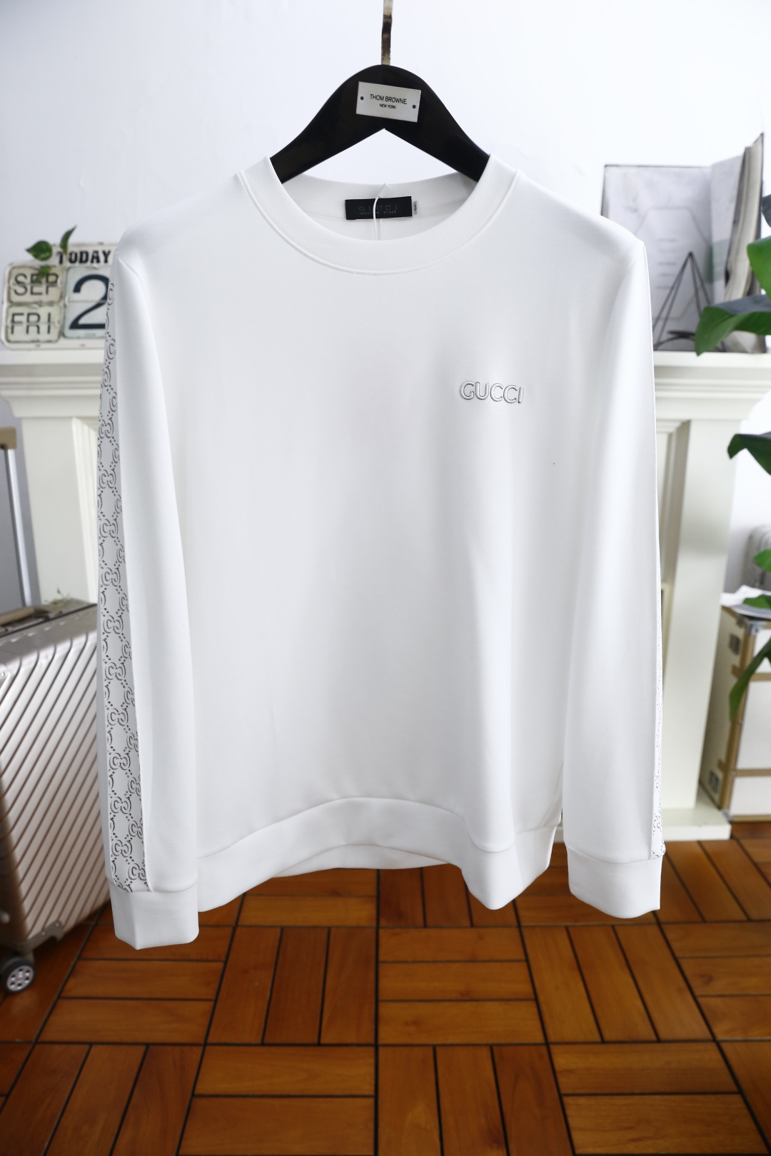 🔥Gucci/古驰.2025秋季新款！时尚男士圆领卫衣👍G家是意大利著名的奢侈品牌，以其高端的设计、精湛