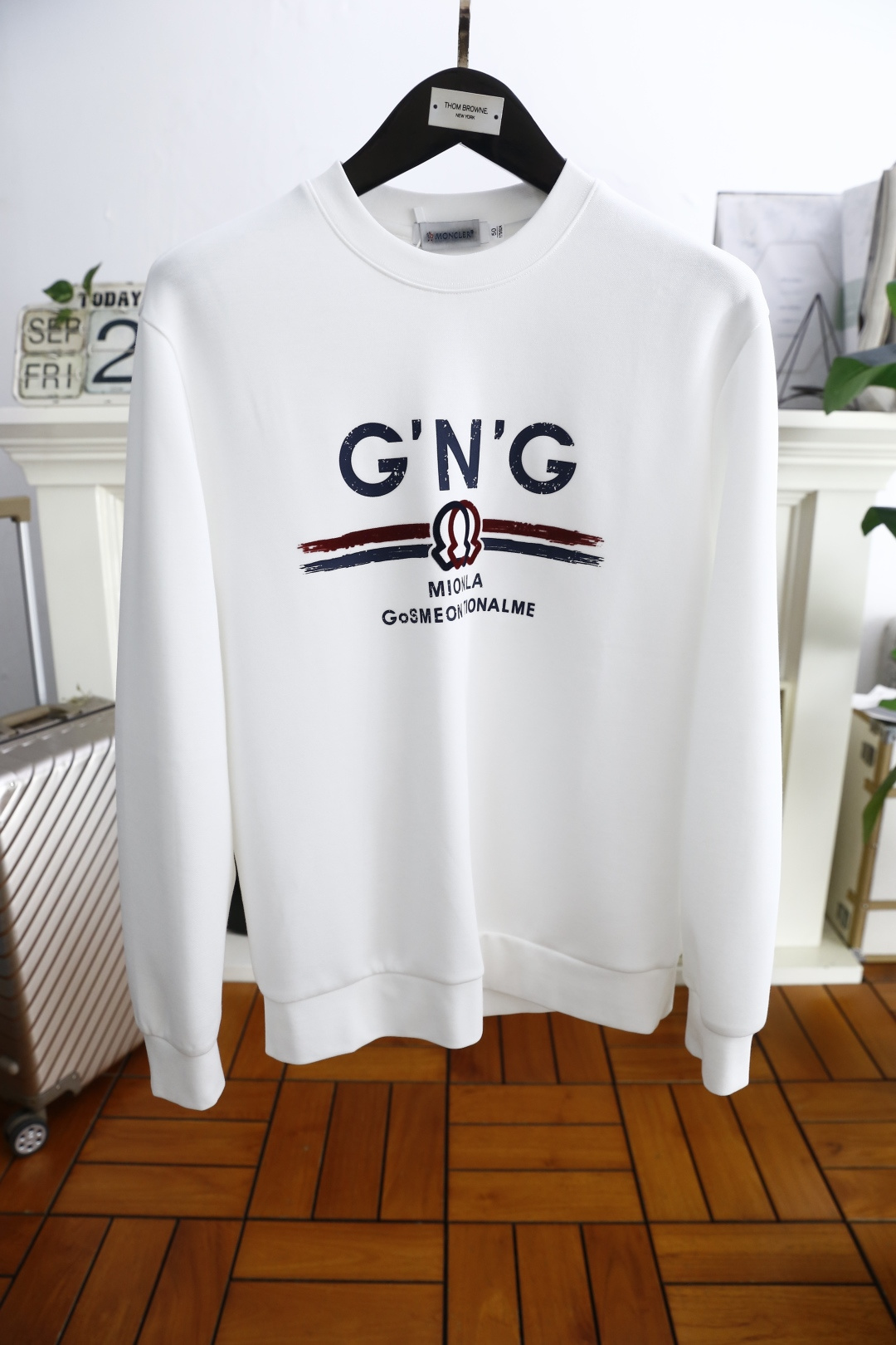 🔥蒙口/Mon*ler.2025秋季新品男士套头卫衣！奢华经典品牌定制LOGO搭配👍🏼采用高档顶级🔝面料