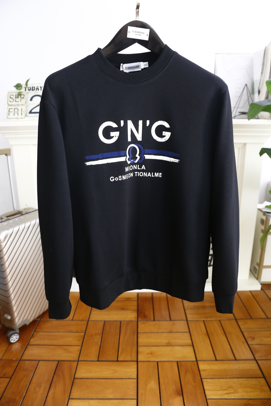 🔥蒙口/Mon*ler.2025秋季新品男士套头卫衣！奢华经典品牌定制LOGO搭配👍🏼采用高档顶级🔝面料