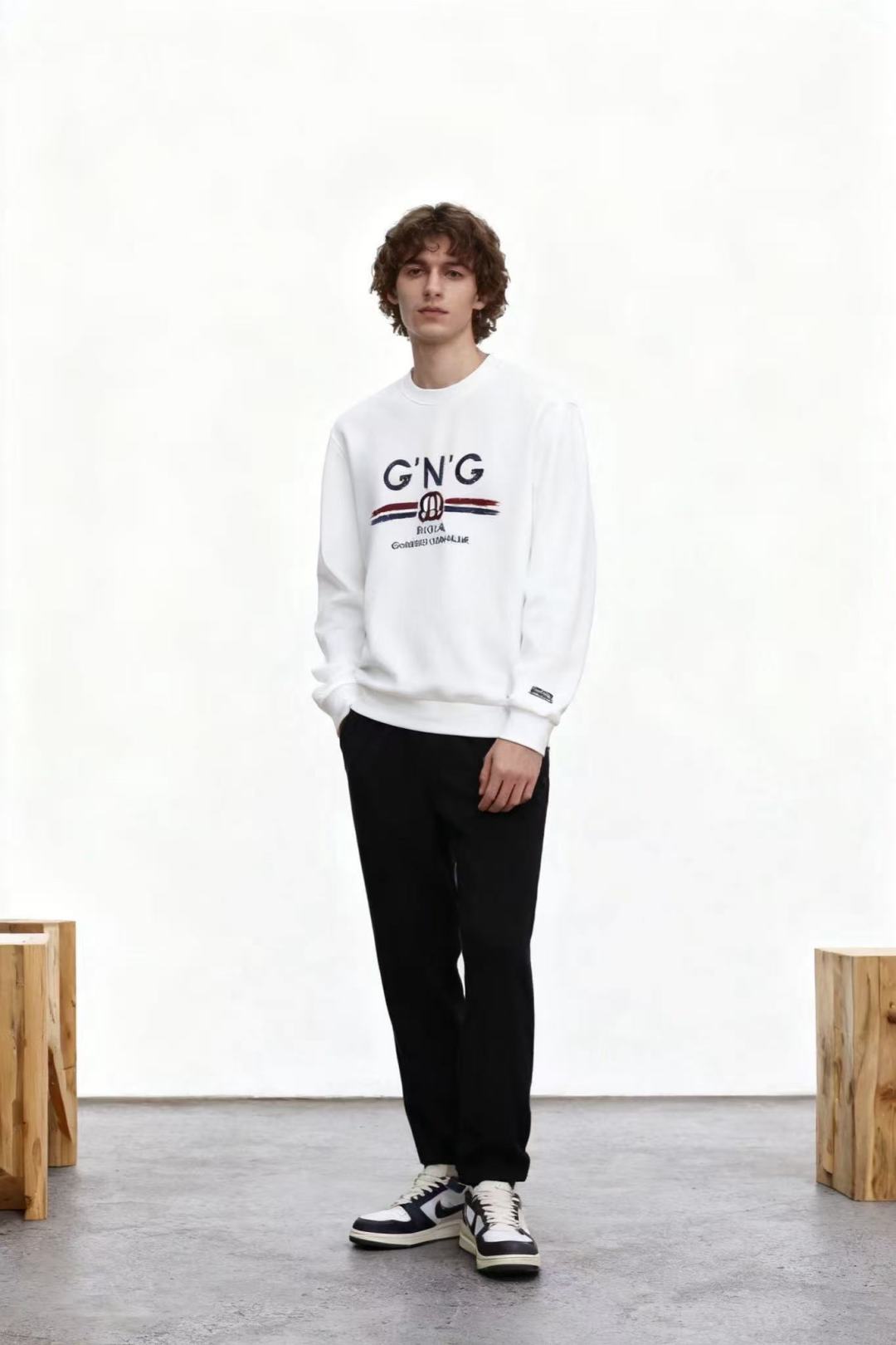 🔥蒙口/Mon*ler.2025秋季新品男士套头卫衣！奢华经典品牌定制LOGO搭配👍🏼采用高档顶级🔝面料