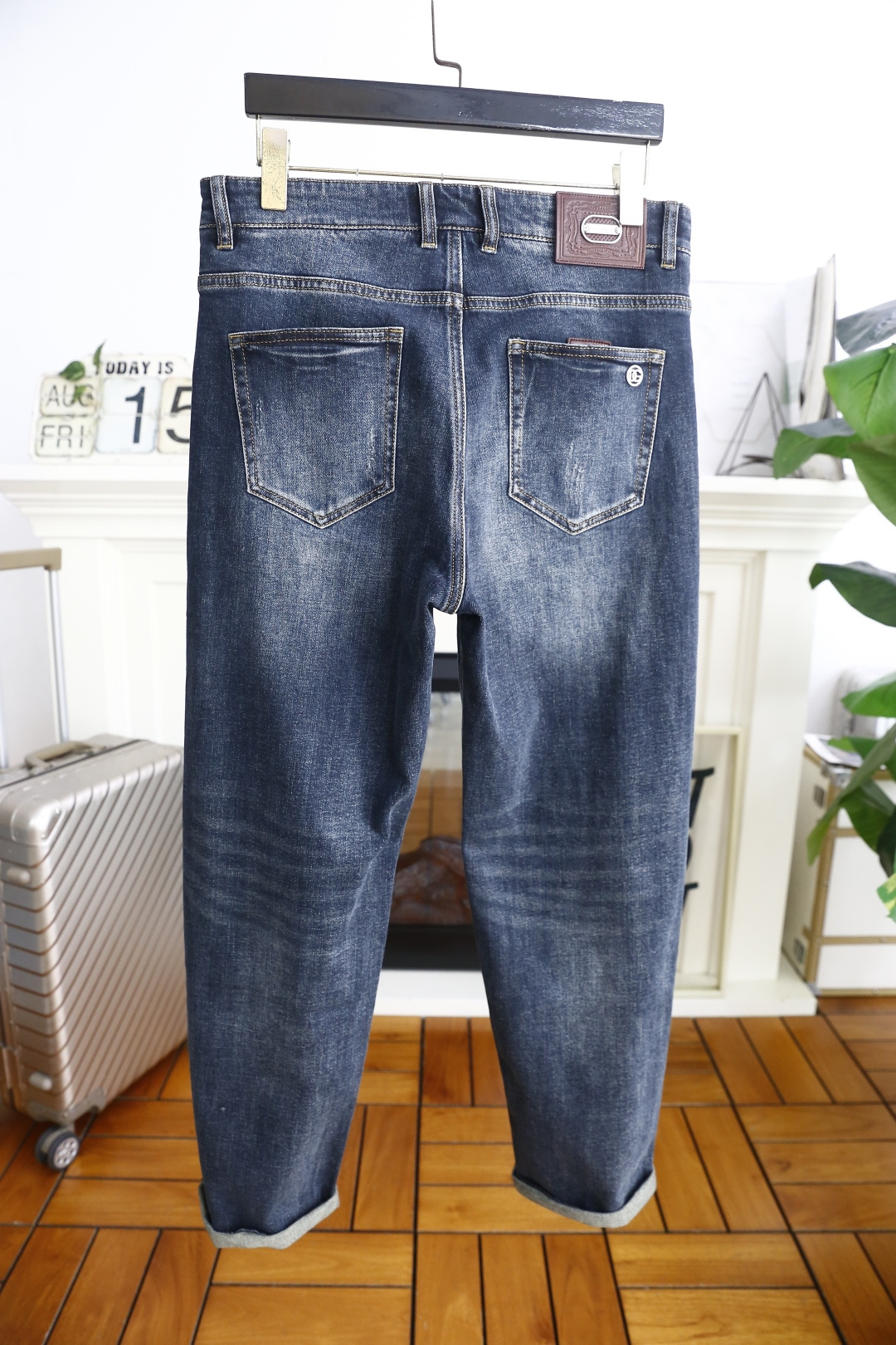 🔥杜嘉班纳/Dolce & Gabbana.25秋季新品时尚男士牛仔裤👖采用客供水洗弹力牛仔裤！奢华经典