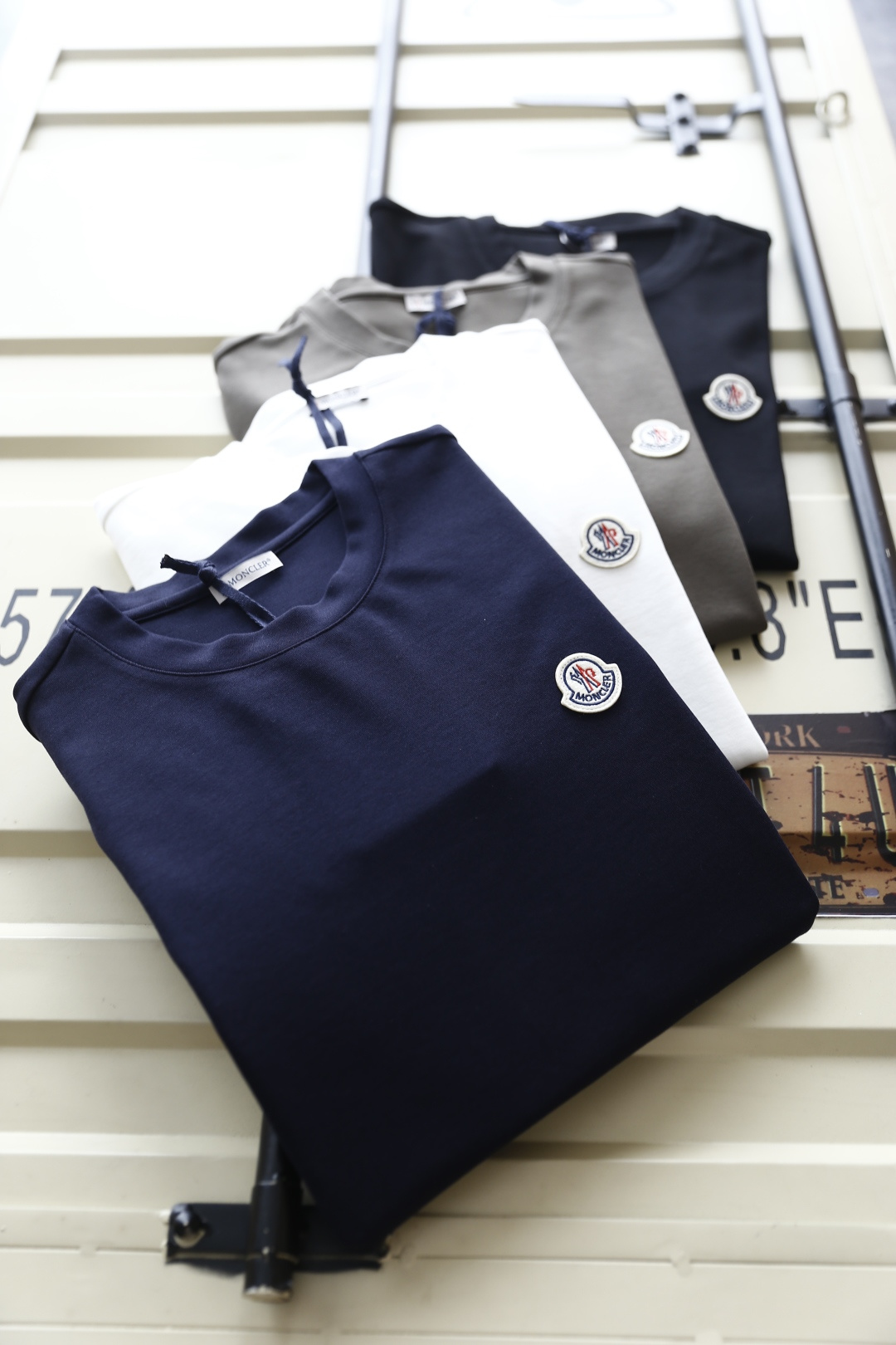 🔥蒙口/Mon*ler.25秋季新品男士打底长袖衫！经典圆领设计！胸前品牌原版LOGO搭配🔥采用舒适柔软