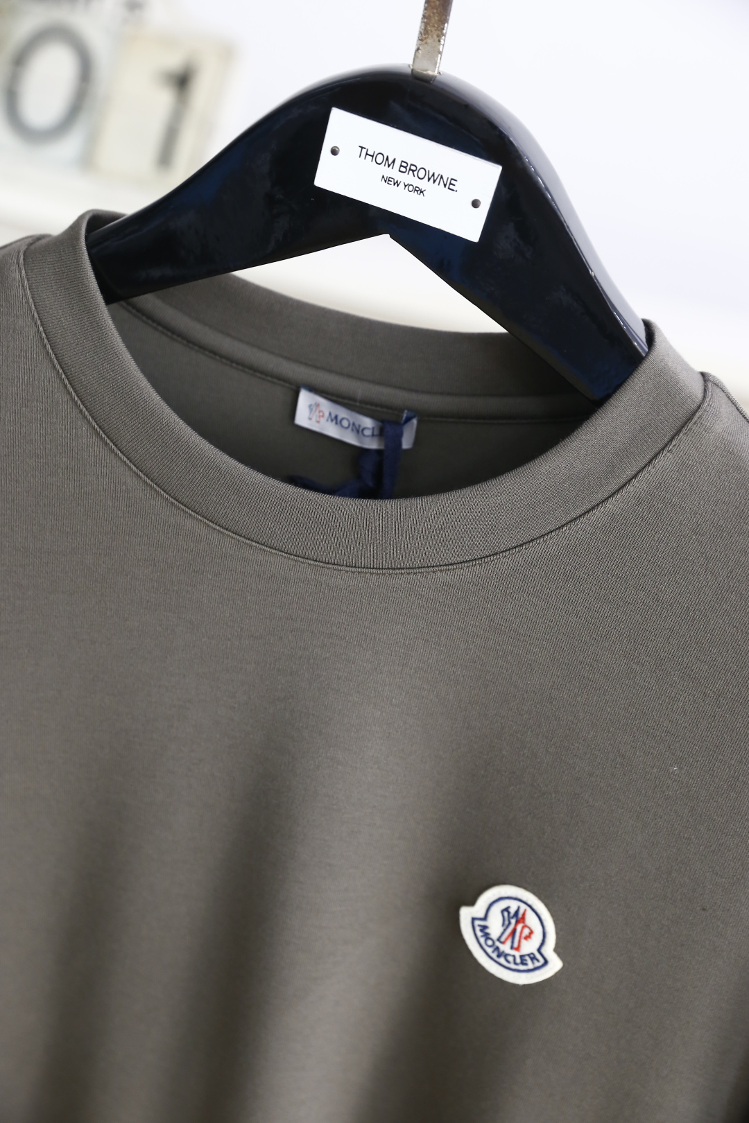 🔥蒙口/Mon*ler.25秋季新品男士打底长袖衫！经典圆领设计！胸前品牌原版LOGO搭配🔥采用舒适柔软