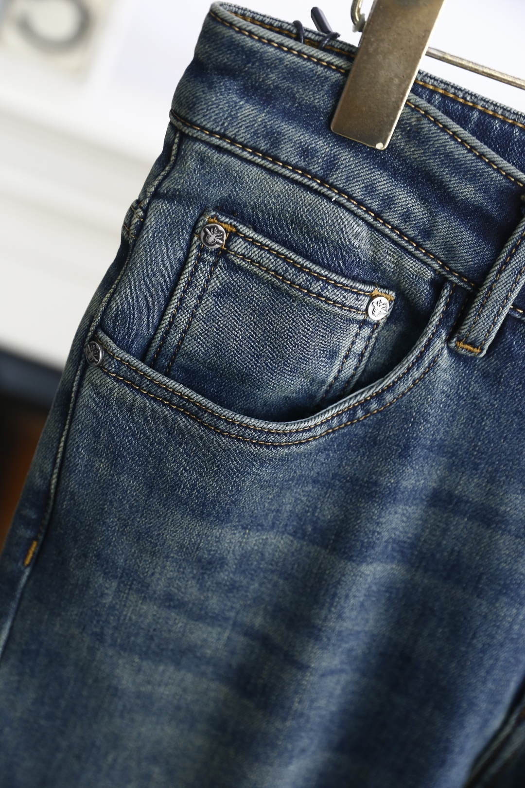 🔥迪奥/Christian Di*r.2025秋季新品原单高端男士牛仔裤！奢华经典品牌LOGO配饰 身穿