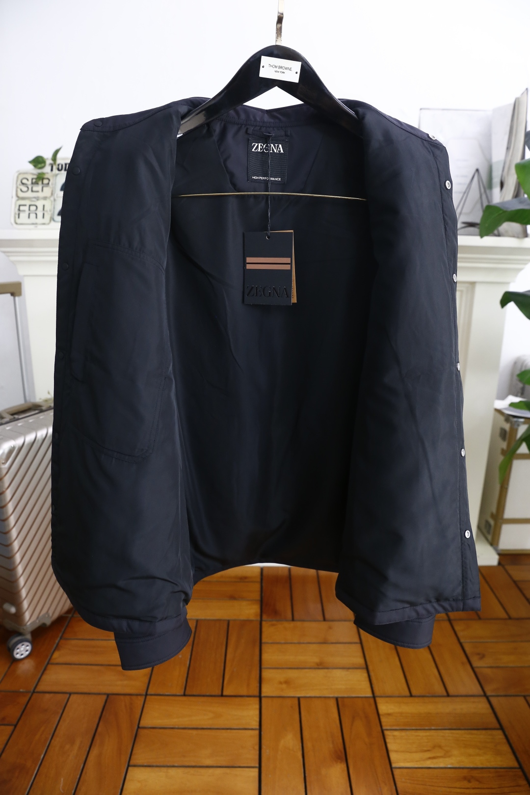 🔥杰尼亚/Ze*na.2025秋季新款🆕时尚男士翻领外套👍🏼奢华品牌经典元素设计👍高级定制 任何人都可以