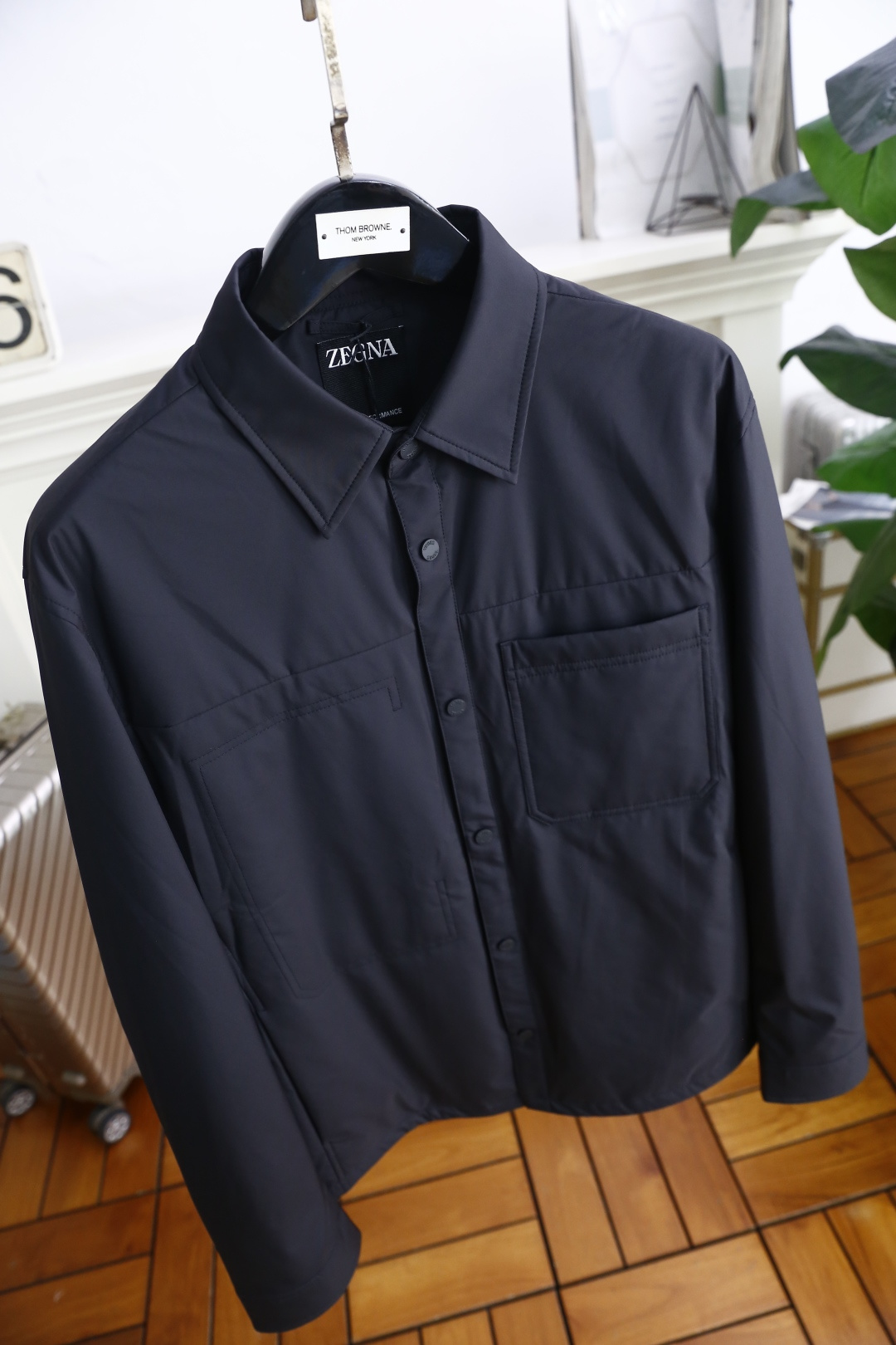 🔥杰尼亚/Ze*na.2025秋季新款🆕时尚男士翻领外套👍🏼奢华品牌经典元素设计👍高级定制 任何人都可以