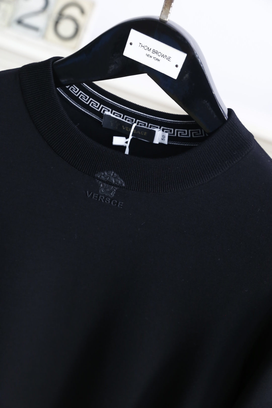 🔥范思泽/Vers*ce.2025秋季新品时尚男士圆领卫衣🔥奢华经典品牌美杜莎LOGO设计！绝对经得起时