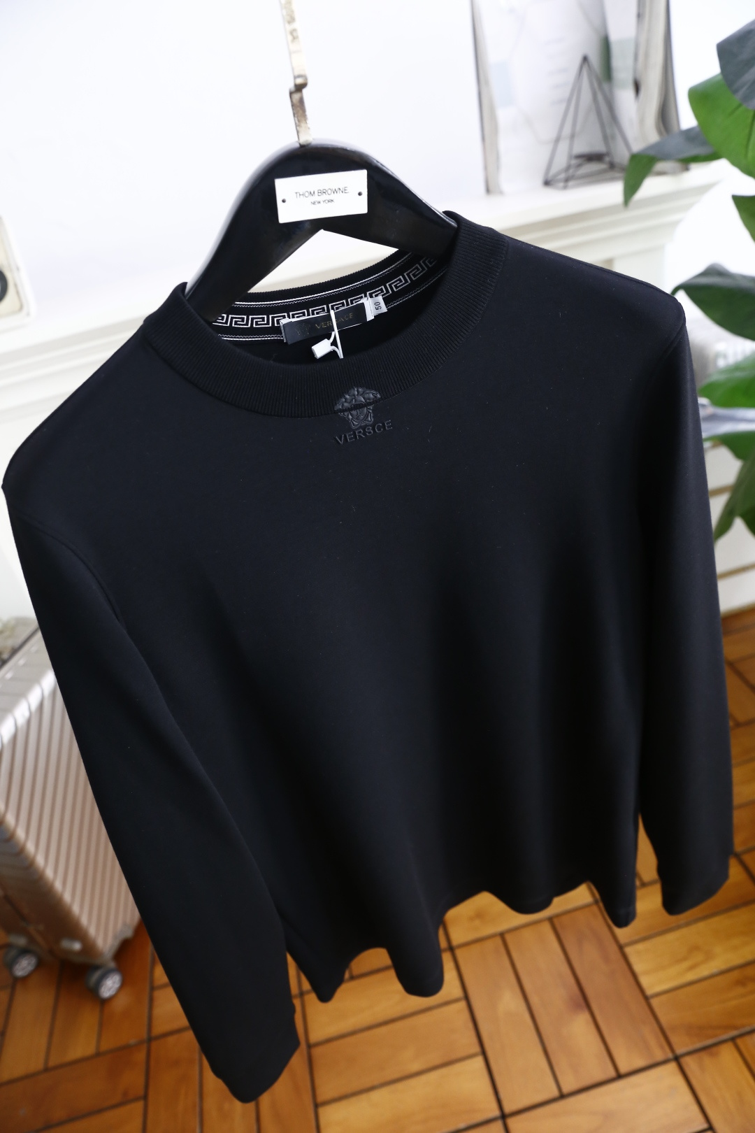 🔥范思泽/Vers*ce.2025秋季新品时尚男士圆领卫衣🔥奢华经典品牌美杜莎LOGO设计！绝对经得起时