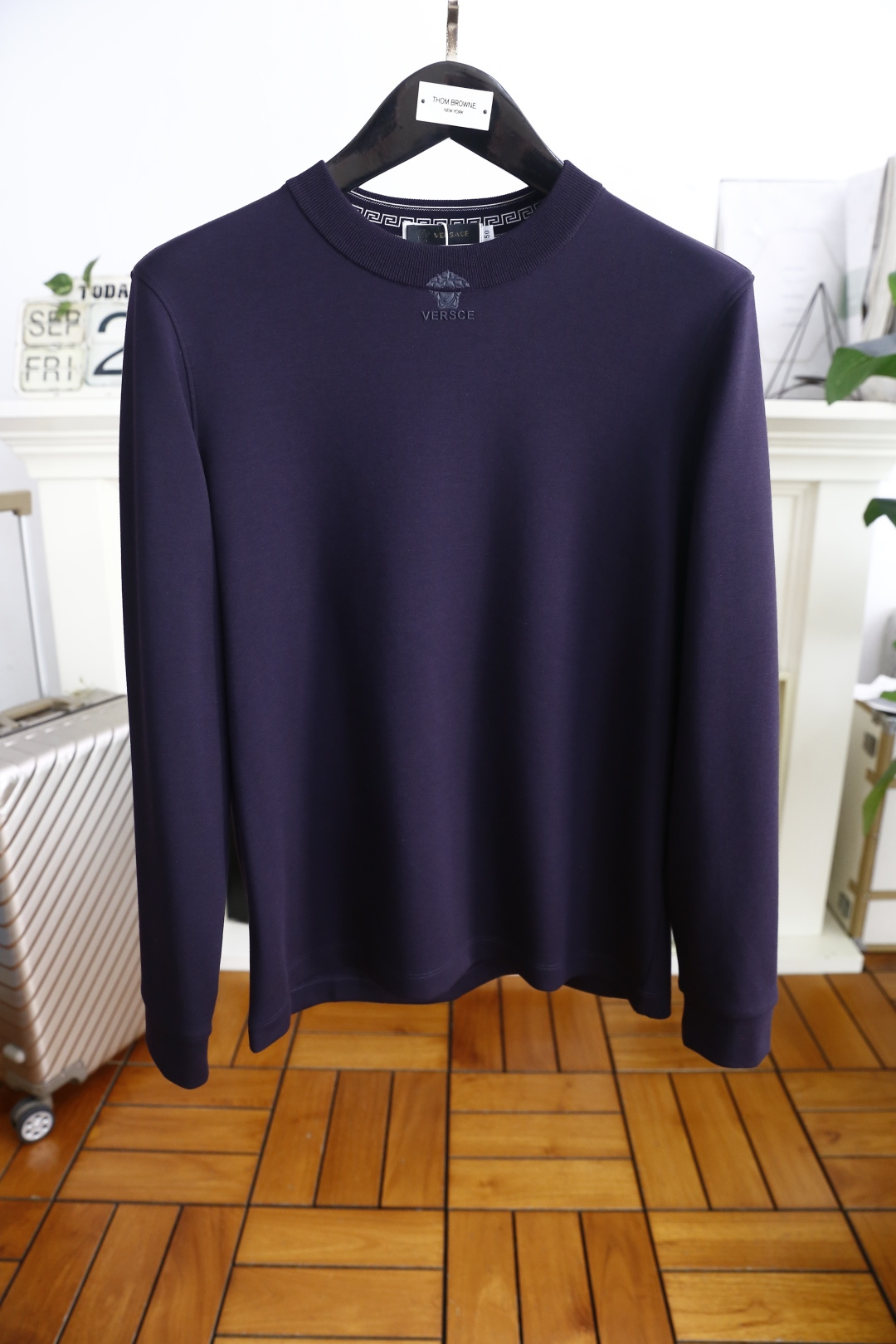 🔥范思泽/Vers*ce.2025秋季新品时尚男士圆领卫衣🔥奢华经典品牌美杜莎LOGO设计！绝对经得起时