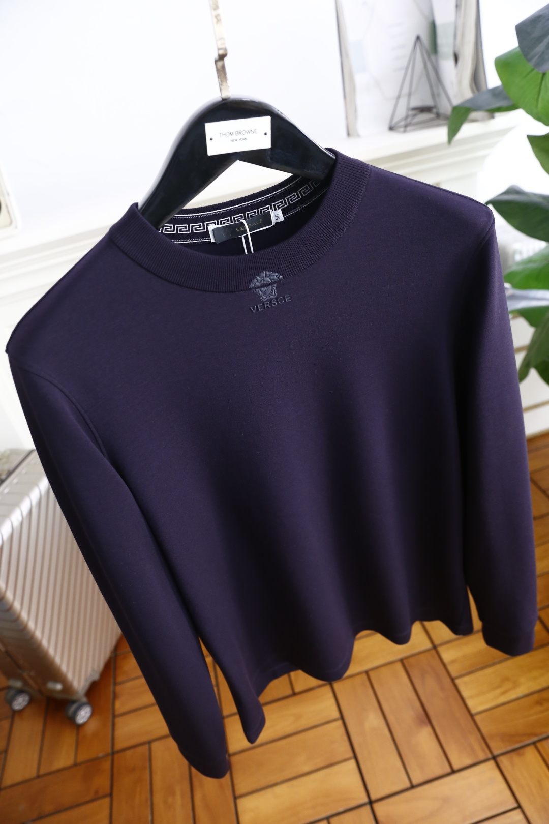 🔥范思泽/Vers*ce.2025秋季新品时尚男士圆领卫衣🔥奢华经典品牌美杜莎LOGO设计！绝对经得起时