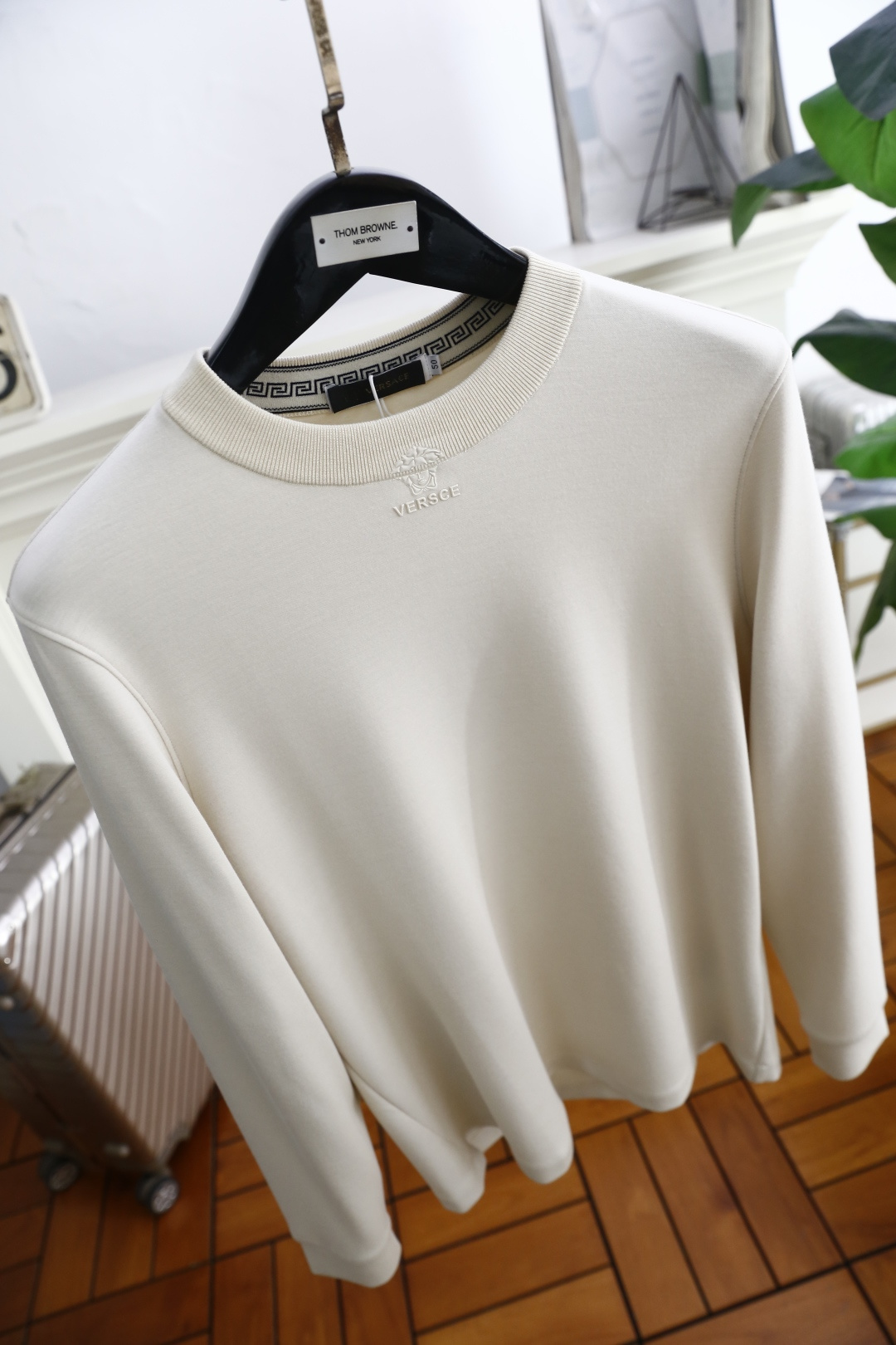 🔥范思泽/Vers*ce.2025秋季新品时尚男士圆领卫衣🔥奢华经典品牌美杜莎LOGO设计！绝对经得起时