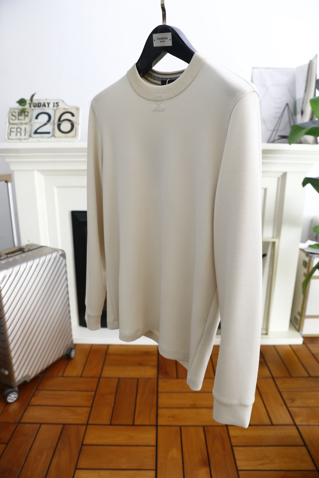 🔥范思泽/Vers*ce.2025秋季新品时尚男士圆领卫衣🔥奢华经典品牌美杜莎LOGO设计！绝对经得起时