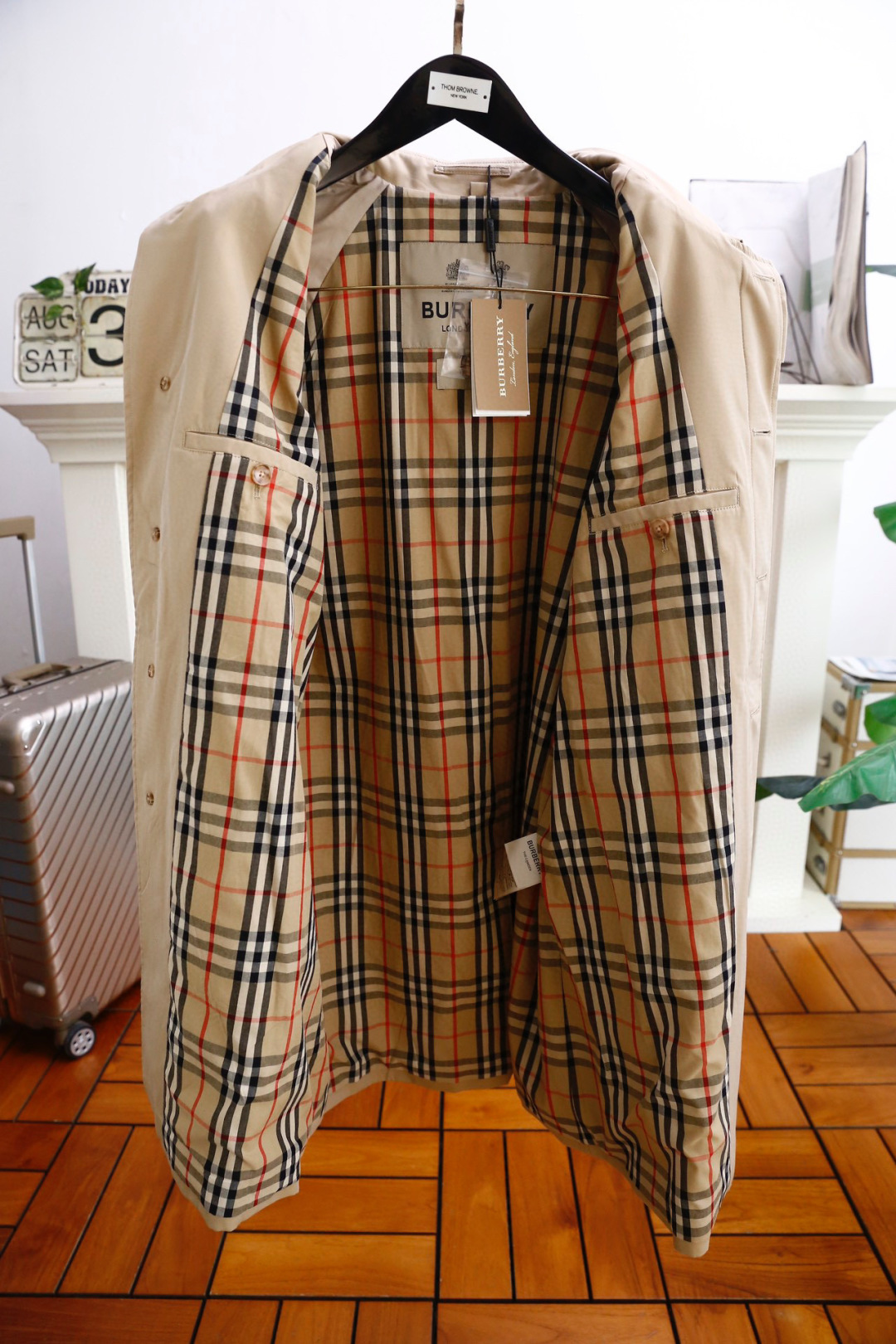 🔥巴宝丽/Burb*rry.25秋季新品时尚长款风衣🧥专柜Gw同步👍市场最高品质‼️奢华经典品牌原版复刻