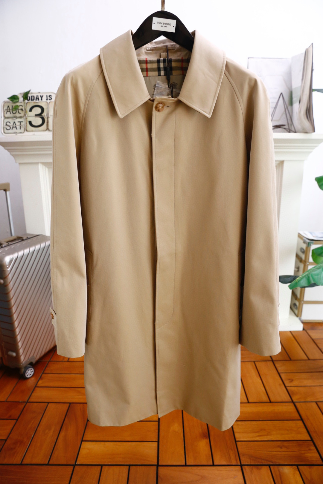 🔥巴宝丽/Burb*rry.25秋季新品时尚长款风衣🧥专柜Gw同步👍市场最高品质‼️奢华经典品牌原版复刻