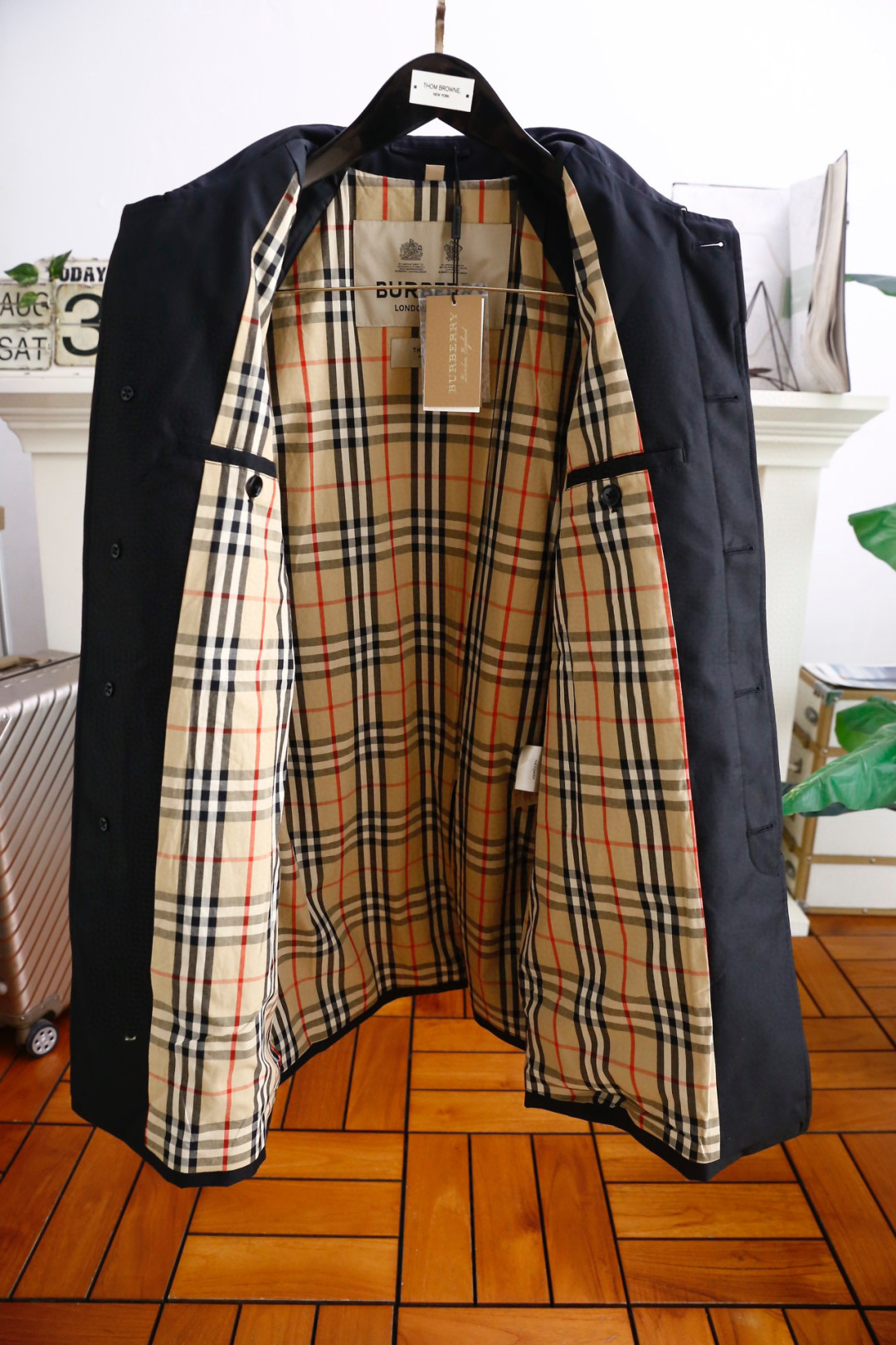 🔥巴宝丽/Burb*rry.25秋季新品时尚长款风衣🧥专柜Gw同步👍市场最高品质‼️奢华经典品牌原版复刻