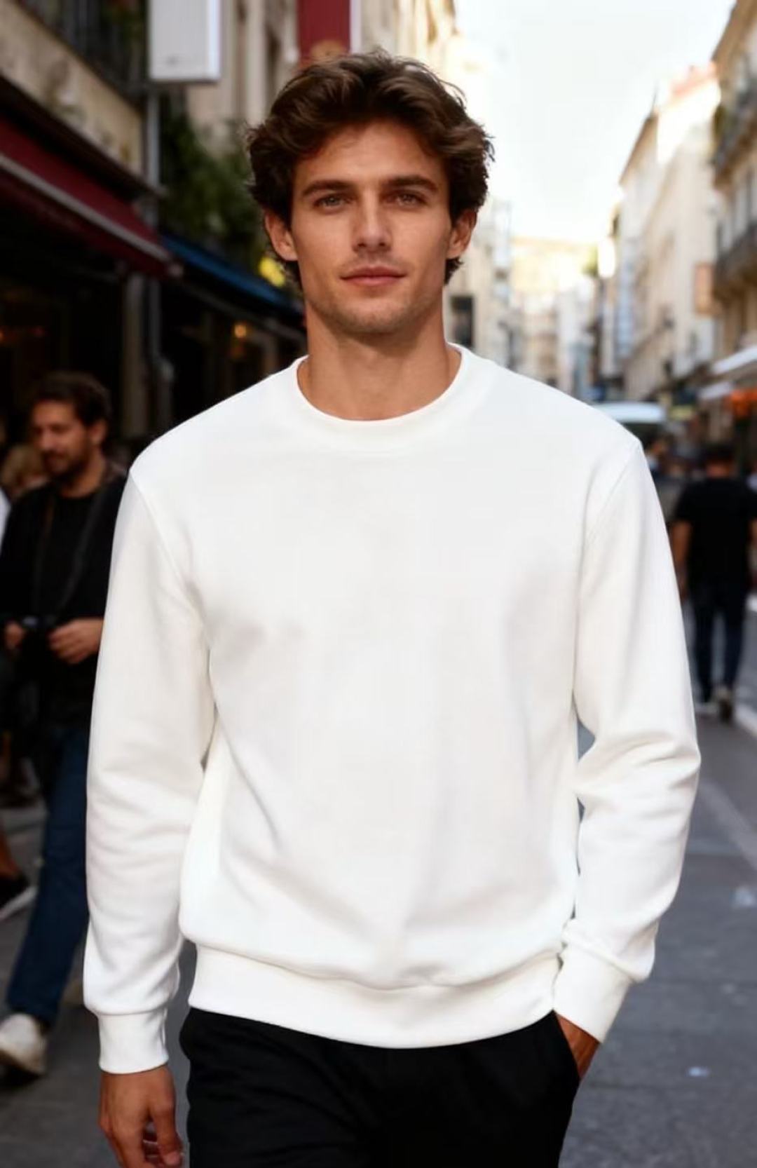 NO:596624,LP. Fall new fashionable men’s round neck long-sleeved sweatshirt!  Luxurious classic brand elements are designed using high-end top-grade fabrics, which are extremely comfortable and warm. They are anti-static and feel comfortable and smooth. The details are full of high-end. The shape is super crisp and stylish. It is a versatile item for street sports. The upper body is low-key yet luxurious. It is a must-have for trendy men!  Counter sizes M-4XL, shipped the next day!  ,,loro piana,hoodie,sweatshirts,alexander wang19860909LP. 秋季新品时尚男士圆领长袖卫衣！奢华经典品牌元素设计采用高档顶级面料,舒适保暖极佳 可防静电手感舒适顺滑 ,细节之处尽显高级,版型超赞挺括有型 ,街头运动百搭单品,上身低调而不失奢华,潮男必备款！专柜尺码M-4XL,隔天出货！,,loro piana,hoodie,sweatshirts,alexander wang,Men's clothing