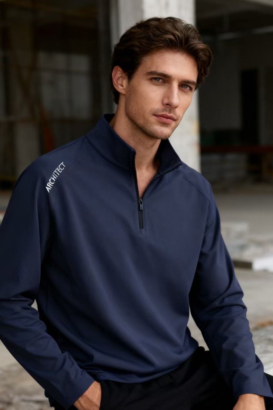 NO:596615,Archaeopteryx/archaeopteryx. New for fall!  Stylish men's half-zip stand collar long sleeves!  Made of comfortable and warm cotton fabric with a crisp texture. Luxurious classic brand letter LOGO design, half-zip stand-up collar design is simple and practical, and the zipper details at the collar add a bit of neatness. The overall style is casual and elegant, and can be adapted to a variety of styles!  A must-have for fall!  Sizes 48-58, shipped next day!  ,arc'teryx,alexander wang19860909始祖鸟/archaeopteryx. 秋季新款！时尚男士半拉链立领长袖！采用舒适保暖棉面料,质感挺括.奢华经典品牌字母LOGO设计半拉链立领设计简约又具实用性,领口处的拉链细节增添了几分利落感.整体版型休闲大方,可适配多种风格穿搭！秋季必备单品！尺码48-58,隔天出货！,arc'teryx,alexander wang,Men's clothing