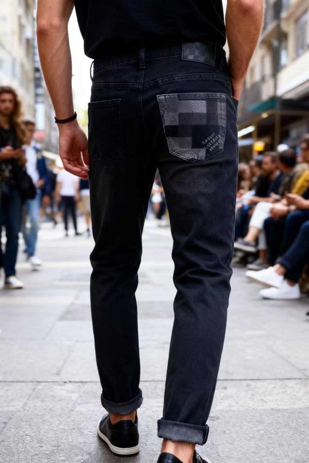 NO:598655,Louis Vuit*/Lv. 2025 new autumn original high-end men’s jeans!  Luxurious and classic brand letter LOGO accessories. Very comfortable to wear. Low-key yet luxurious. Very classy to wear. Needless to say the style and tailoring of the pants. The upper body is exquisite and high-end, made of top-quality materials. The real denim is made of high-end top-quality washed denim fabrics. The quality is outstanding. After heavy washing, the pants are very soft!  Don't be picky, the upper body is absolutely stylish and extremely luxurious. The counter sizes are 29-38, no 35/37!  Ships next day!  ,,louis vuitton,louis vuitton,jeans,alexander wang19860909路易威*/Lv. 2025秋季新品原单高端男士牛仔裤！奢华经典品牌字母LOGO配饰 身穿着非常舒适 低调不失奢华 穿出去非常有档次 裤型款式和裁剪亦无需多言 上身精致跃然高档一等一顶级质料 真正殿堂级的牛仔布选用 高档顶级洗水牛仔面料,品质卓然,经过重水洗使得裤子很柔软！不挑人 上身绝对的有型 极度奢华. 专柜尺码29-38,无35/37！隔天出货！,,louis vuitton,louis vuitton,jeans,alexander wang,Men's clothing