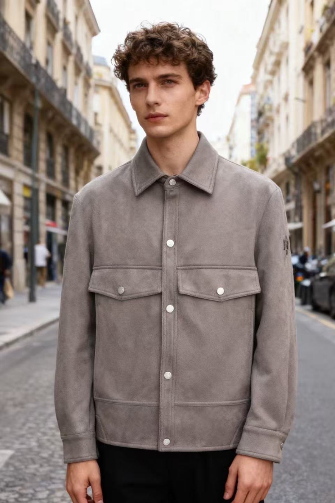 NO:600893,LP. New products for fall 2026!  Fashionable top-grade high-density suede jacket, synchronized with overseas counters, luxury classic brand element logo design, advanced customization, anyone can drive easily, imported high-grade high-density suede top fabric, luxury fashion craft style, order from foreign trade company, produced by domestic first-line OEM factory, customized high-density fabric, luxurious classic design, fashion essential item!  Highly recommended to buy!  Counter size: M-3XL, shipped the next day!  ,,loro piana,jackets & coats,jackets & coats,chamois leather,alexander wang19860909LP. 2026秋季新品！时尚顶级高密麂皮绒夹克外套 海外专柜同步 奢华经典品牌元素logo设计高级定制 任何人都可以轻松驾驶 进口高档高密麂皮绒顶级面料 奢华时尚工艺款式,外贸公司订单,国内一线代工厂出品,订制高密度面料,奢华经典设计,时尚必备单品！强烈推荐购入！专柜尺码:M-3XL,隔天出货！,,loro piana,jackets & coats,jackets & coats,chamois leather,alexander wang,Men's clothing