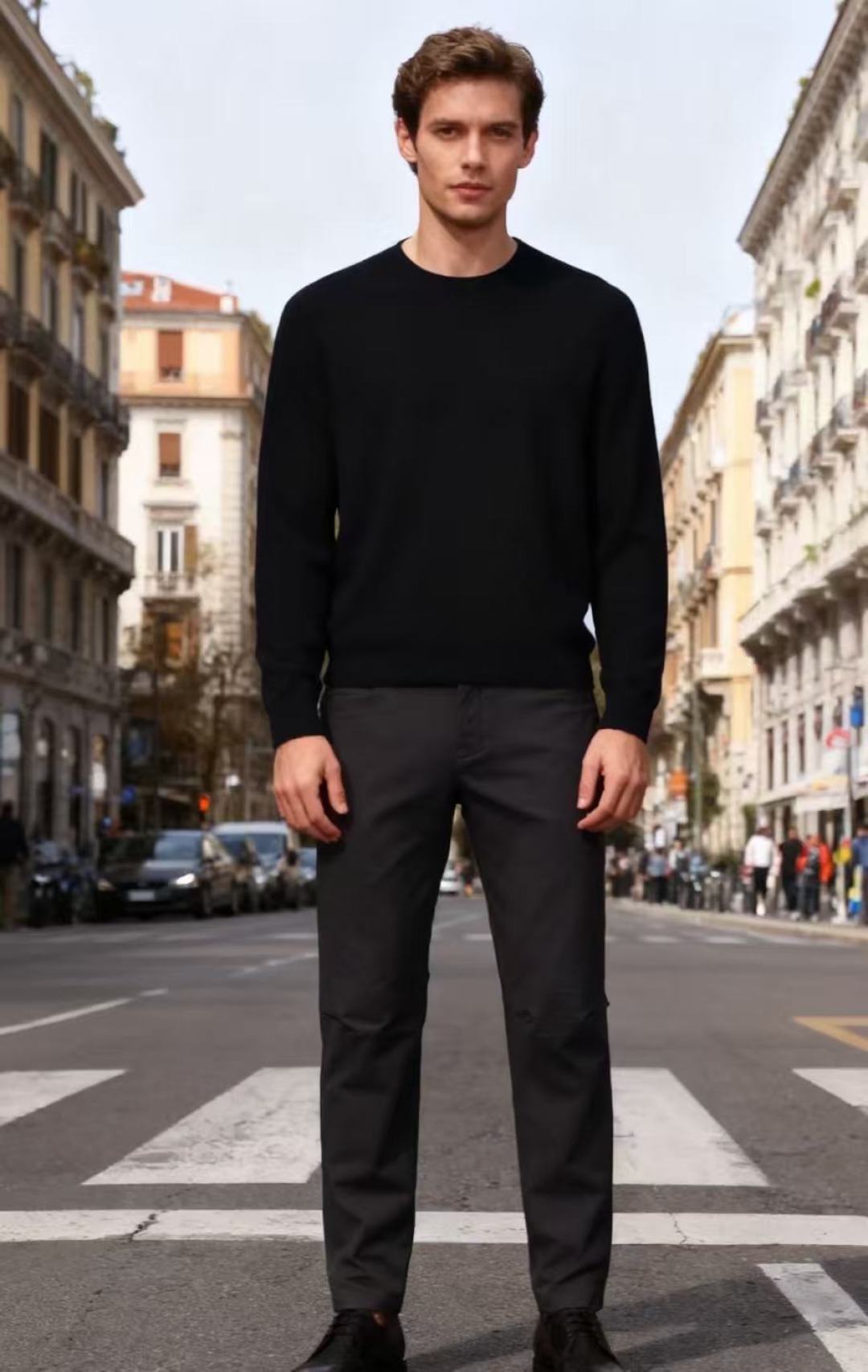 NO:613192,Ermenegildo Zegna. 2025 new autumn fashion men’s casual trousers!  Made of comfortable and warm fabrics, luxury classic brand customized LOGO design, casual and comfortable upper body!  No sense of restraint!  The same product from overseas European counters, the upper body is fashionable and sporty, very low-key without losing the luxurious taste!  The stitching is meticulous and strong!  Perfect three-dimensional tailoring, highly recommended to purchase!  Counter sizes: 29-38, no 35/37!  Ships next day!  ,,zegna,alexander wang19860909杰尼亚. 2025秋季时尚新品男士休闲西裤！采用舒适保暖面料,奢华经典品牌定制LOGO设计 上身随意舒服！无束缚感！海外欧洲专柜同品,上身时尚运动显时尚,很低调且不失奢华品味！车工缝线细致而强悍！完美立体剪裁,强烈推荐购入货色！专柜尺码:29-38,无35/37！隔天出货！,,zegna,alexander wang,Men's clothing