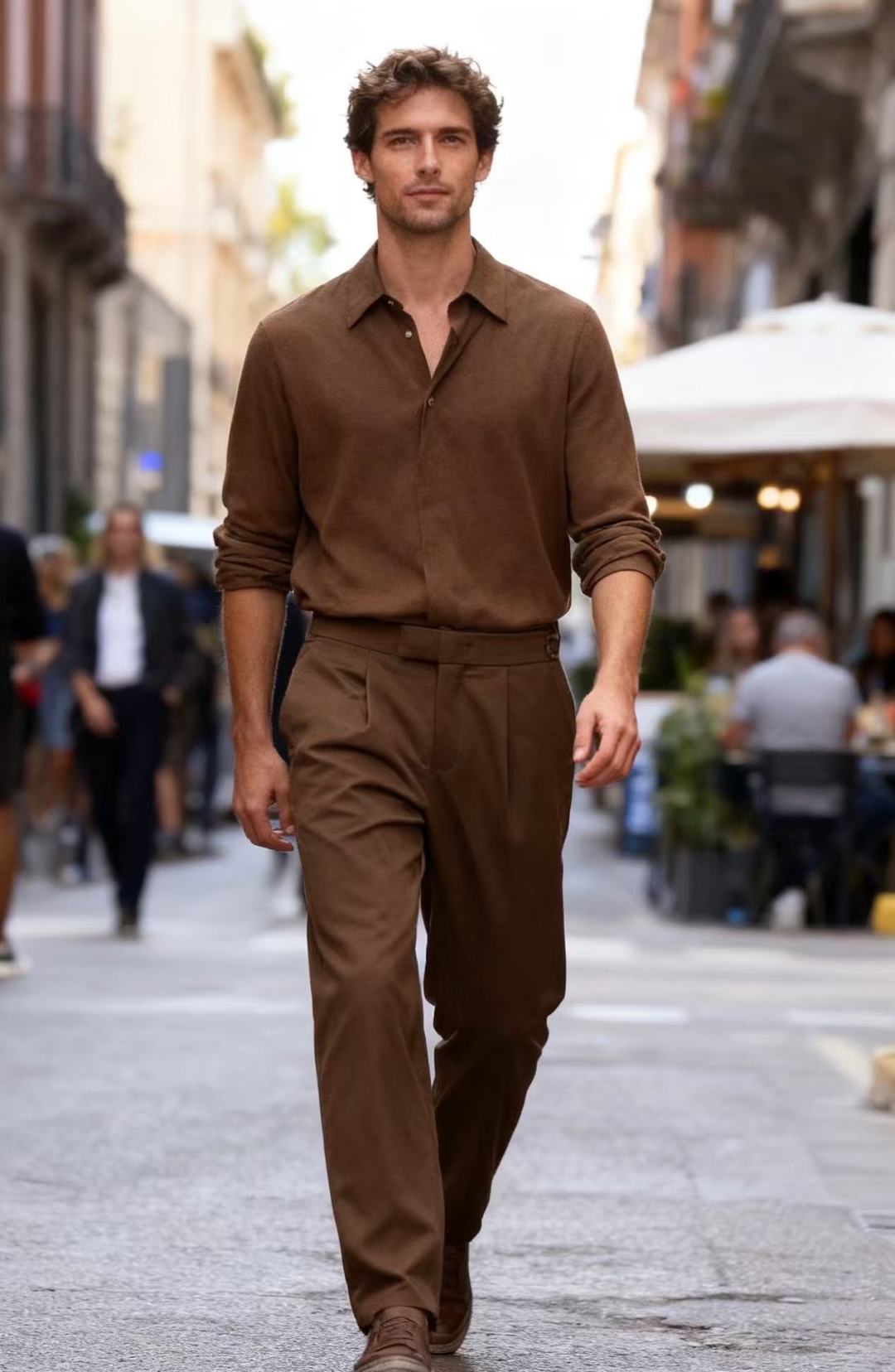 NO:610835,Ermenegildo Zegna. 2025 new autumn fashion men’s casual trousers!  Made of comfortable and warm fabrics, luxury classic brand customized LOGO design, casual and comfortable upper body!  No sense of restraint!  The same product from overseas European counters, the upper body is fashionable and sporty, very low-key without losing the luxurious taste!  The stitching is meticulous and strong!  Perfect three-dimensional tailoring, highly recommended to purchase!  Counter sizes: 30-38, no 35/37!  Ships next day!  ,,zegna,alexander wang19860909杰尼亚. 2025秋季时尚新品男士休闲西裤！采用舒适保暖面料,奢华经典品牌定制LOGO设计 上身随意舒服！无束缚感！海外欧洲专柜同品,上身时尚运动显时尚,很低调且不失奢华品味！车工缝线细致而强悍！完美立体剪裁,强烈推荐购入货色！专柜尺码:30-38,无35/37！隔天出货！,,zegna,alexander wang,Men's clothing