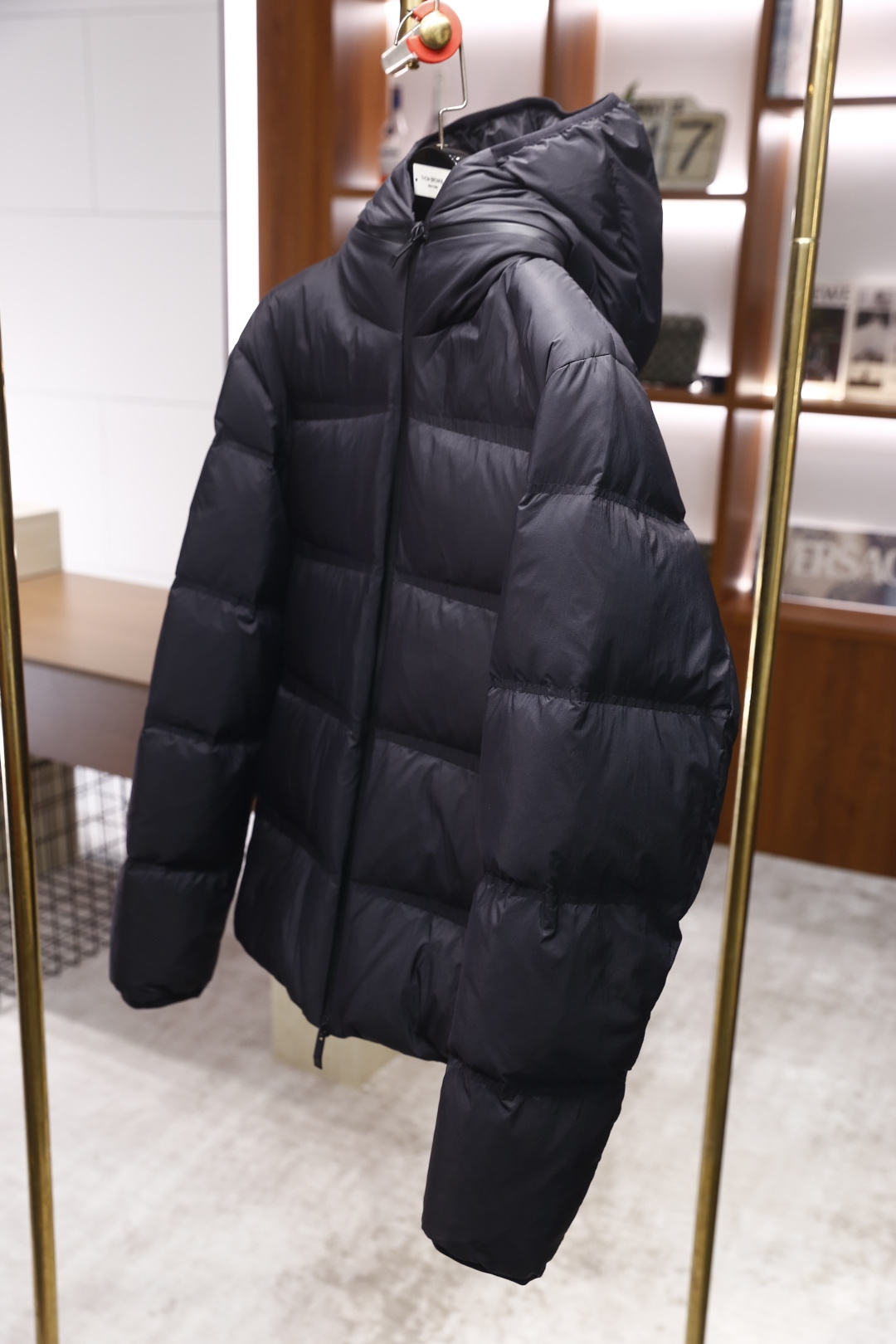 🔥蒙口/Mo*cler.2025秋冬新品！时尚男士连帽羽绒服外套！超级无敌保暖领口细节🔝时尚连帽设计👍🏻