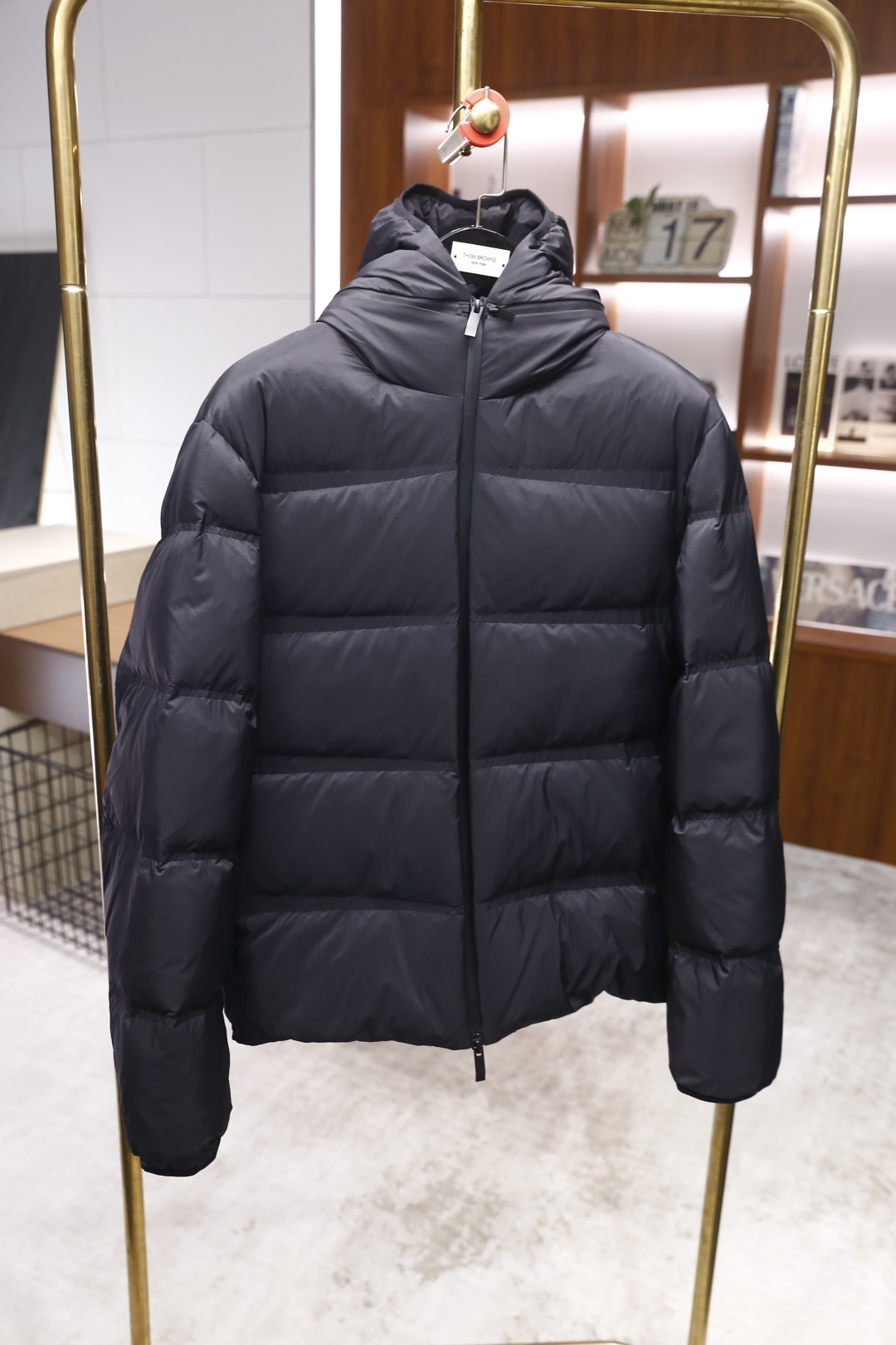 🔥蒙口/Mo*cler.2025秋冬新品！时尚男士连帽羽绒服外套！超级无敌保暖领口细节🔝时尚连帽设计👍🏻