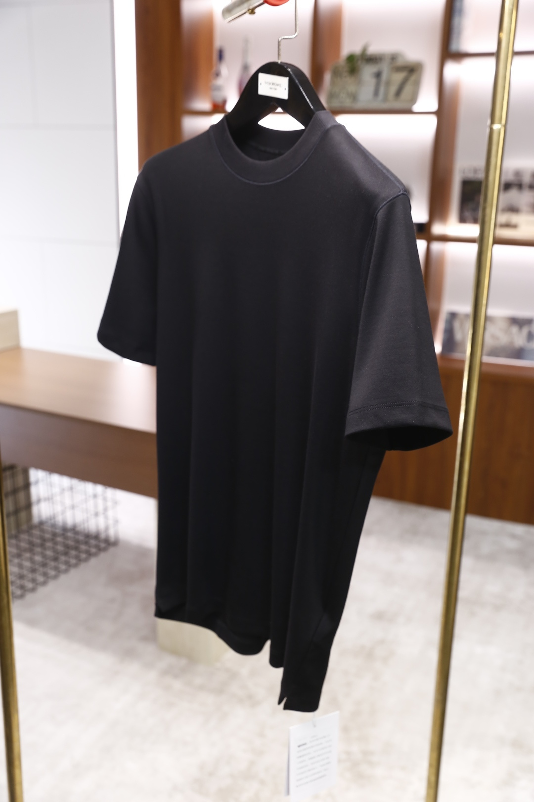 🔥杰尼*/Ze*na.2025秋季新品！时尚男士短袖打底衫！经典圆领设计🆕奢华经典净版元素搭配👍整体版型