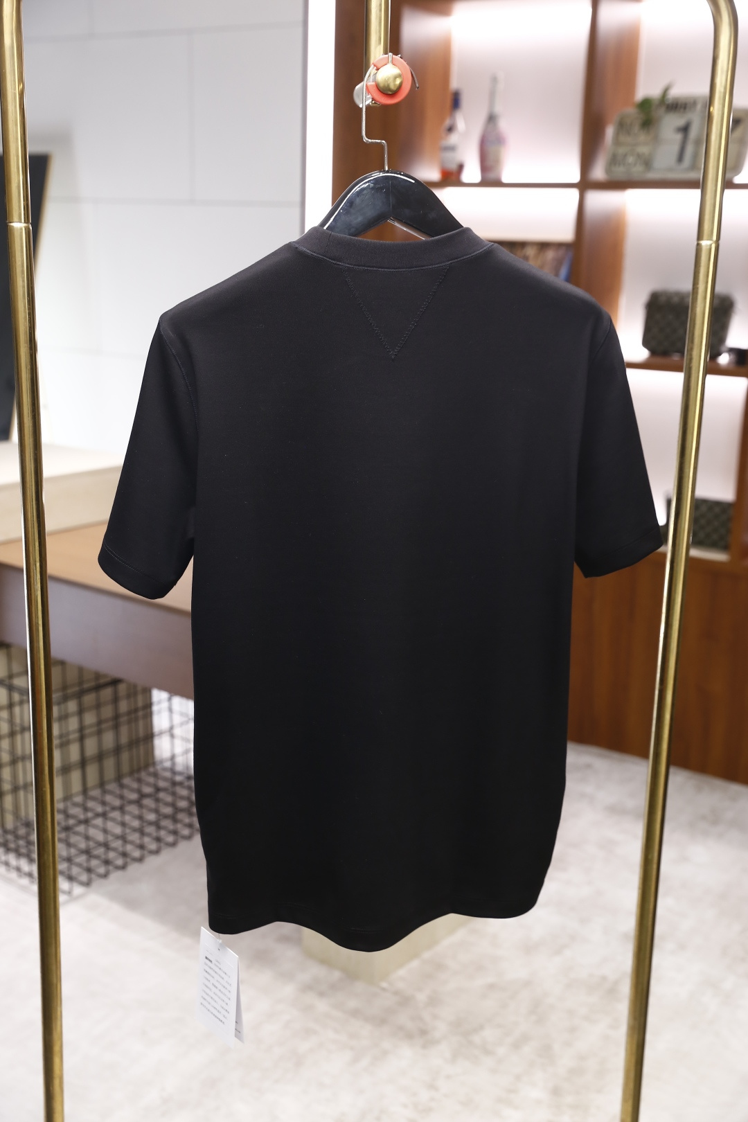 🔥杰尼*/Ze*na.2025秋季新品！时尚男士短袖打底衫！经典圆领设计🆕奢华经典净版元素搭配👍整体版型