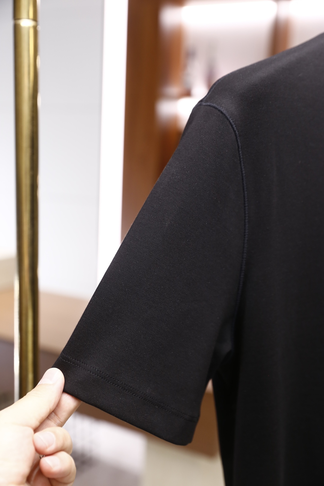 🔥杰尼*/Ze*na.2025秋季新品！时尚男士短袖打底衫！经典圆领设计🆕奢华经典净版元素搭配👍整体版型