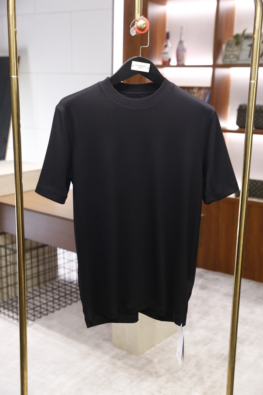 🔥杰尼*/Ze*na.2025秋季新品！时尚男士短袖打底衫！经典圆领设计🆕奢华经典净版元素搭配👍整体版型