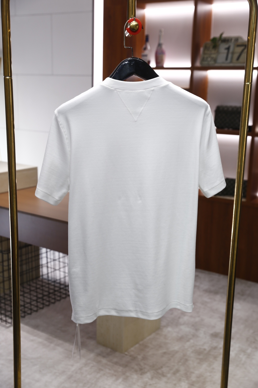 🔥杰尼*/Ze*na.2025秋季新品！时尚男士短袖打底衫！经典圆领设计🆕奢华经典净版元素搭配👍整体版型