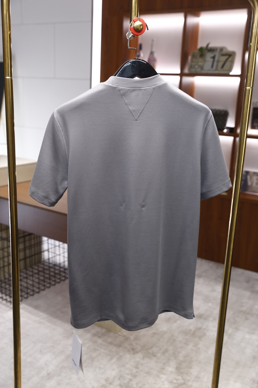 🔥杰尼*/Ze*na.2025秋季新品！时尚男士短袖打底衫！经典圆领设计🆕奢华经典净版元素搭配👍整体版型