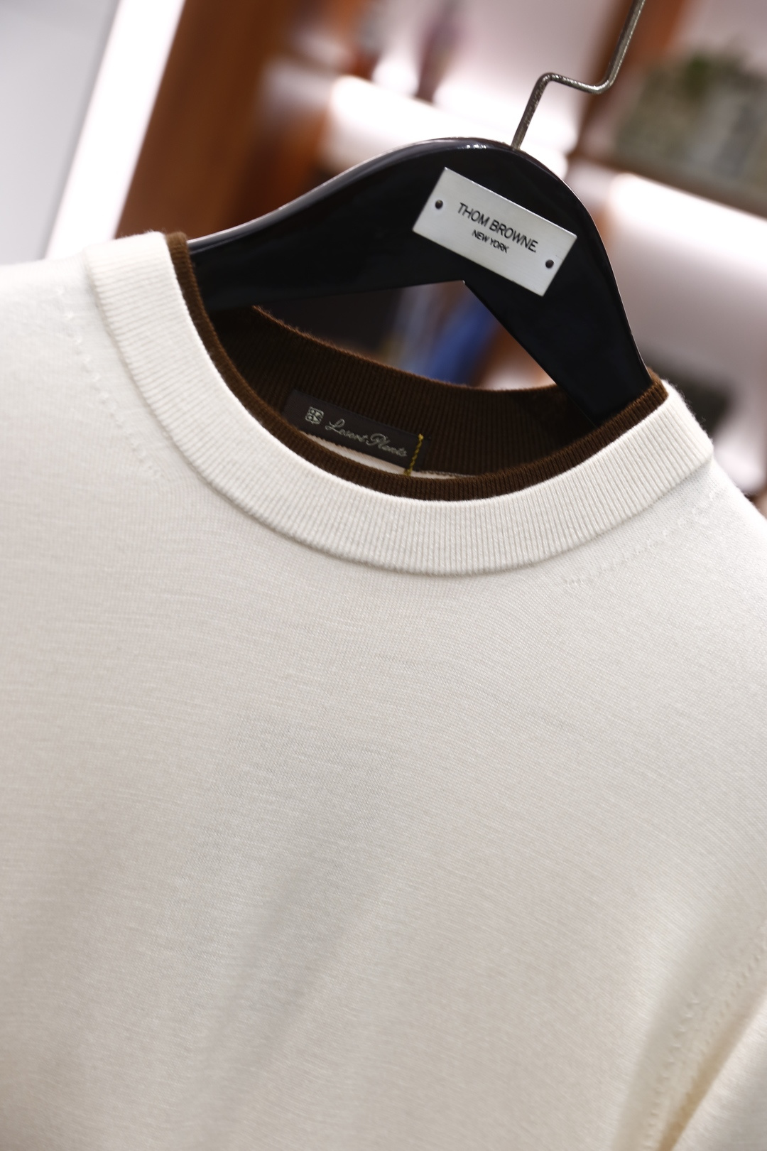 🔥杰尼*/Ze*na.2025秋冬新款男士经典假两件针织衫👍采用高档顶级针织面料，舒适保暖极佳 可防静电