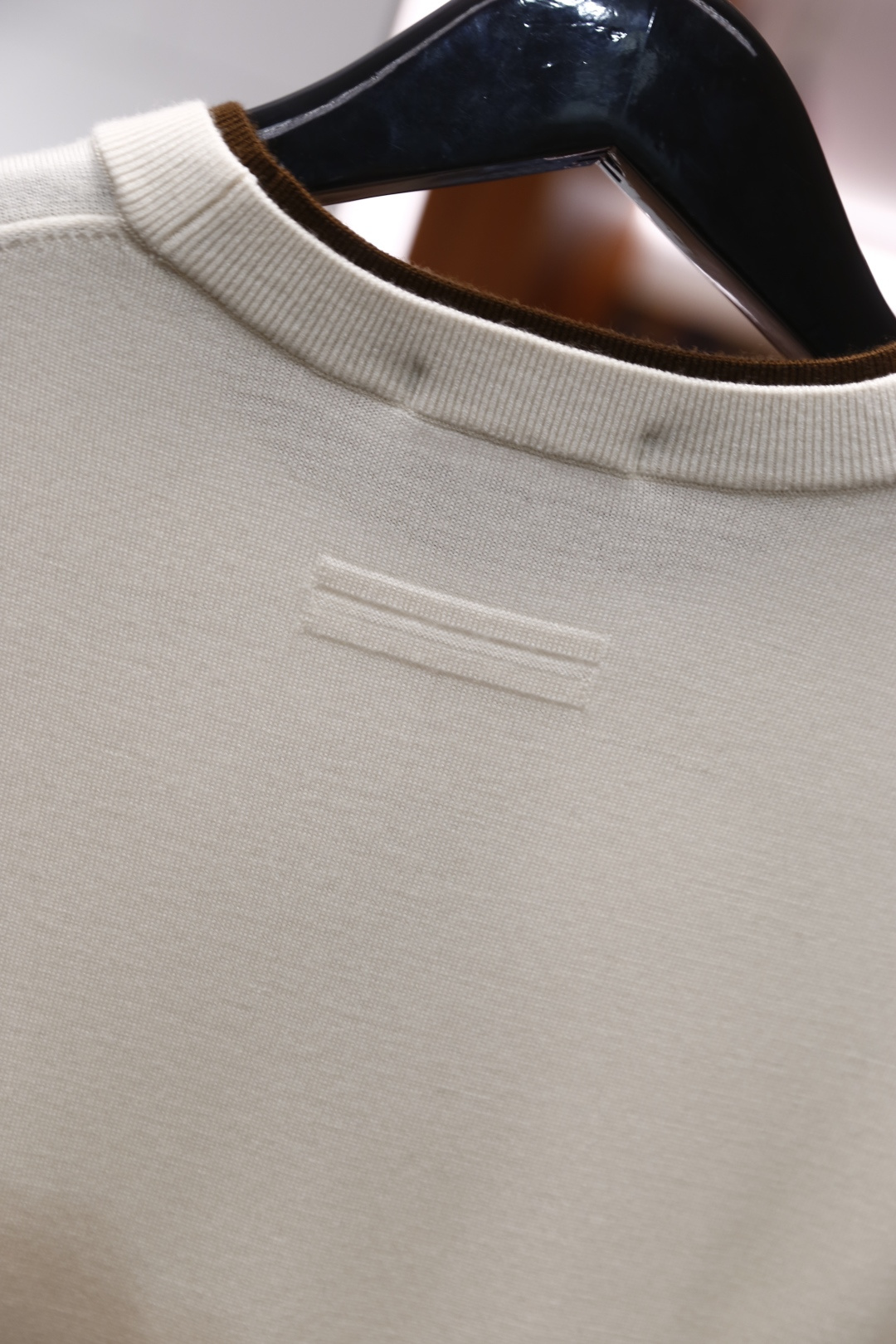 🔥杰尼*/Ze*na.2025秋冬新款男士经典假两件针织衫👍采用高档顶级针织面料，舒适保暖极佳 可防静电